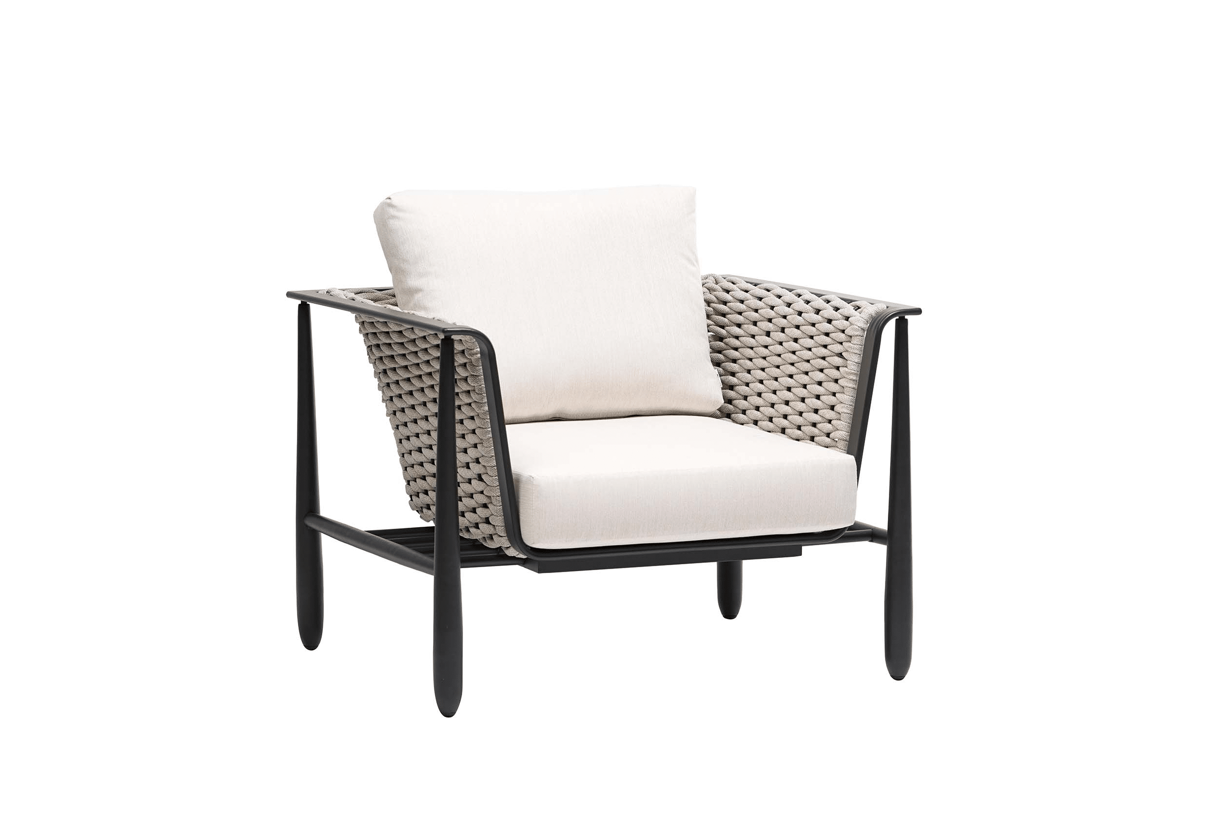 Diva Club Chair - Beige/Graphite