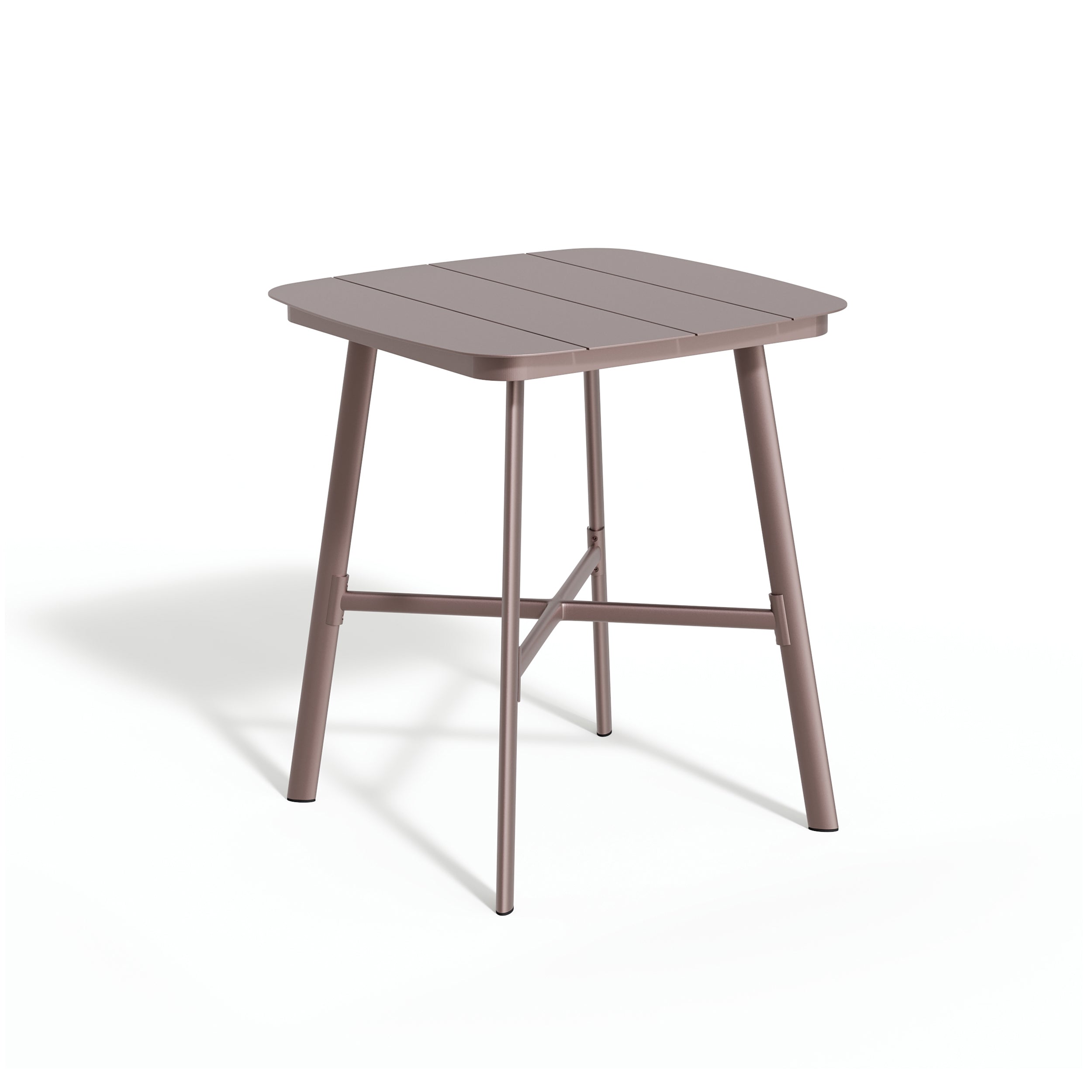 Eiland All-Aluminum 36" Square Bar/Counter Table by Oxford Garden