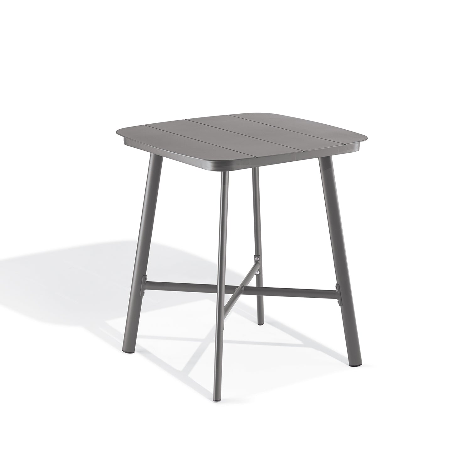 Eiland All-Aluminum 36" Square Bar/Counter Table by Oxford Garden