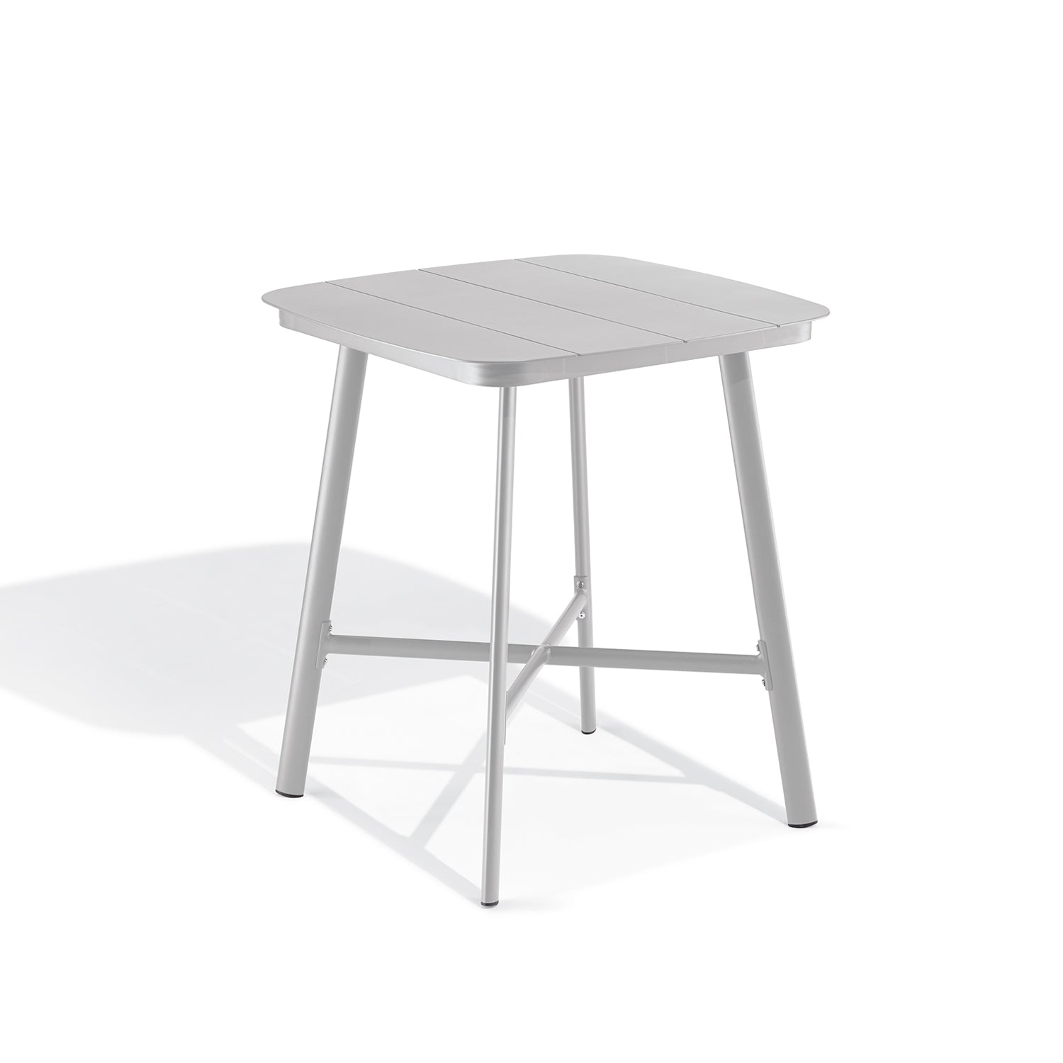 Eiland All-Aluminum 36" Square Bar/Counter Table by Oxford Garden