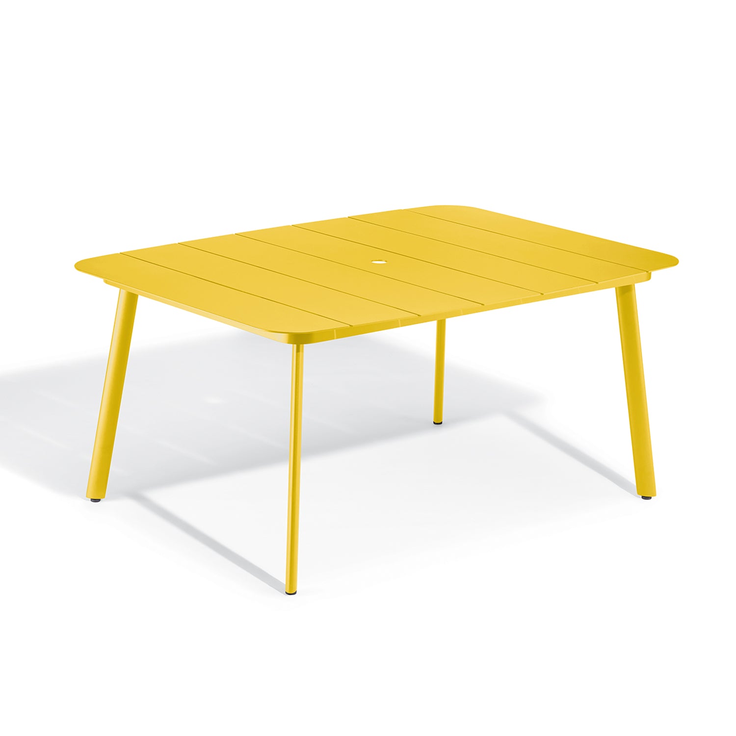 Eiland All-Aluminum 63" Rectangular Dining Table by Oxford Garden