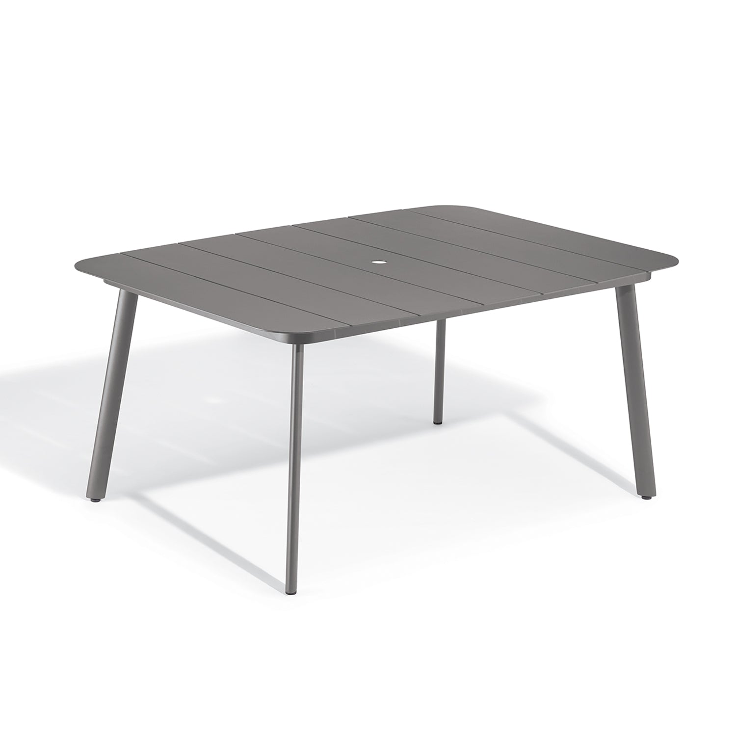 Eiland All-Aluminum 63" Rectangular Dining Table by Oxford Garden