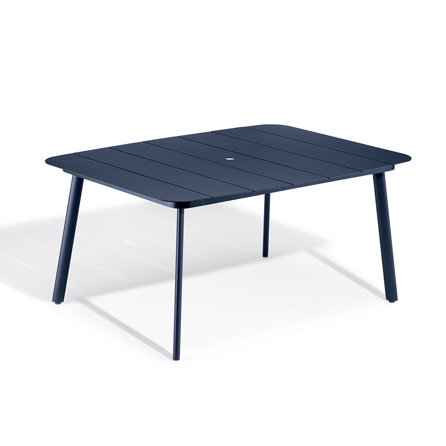 Eiland All-Aluminum 63" Rectangular Dining Table by Oxford Garden