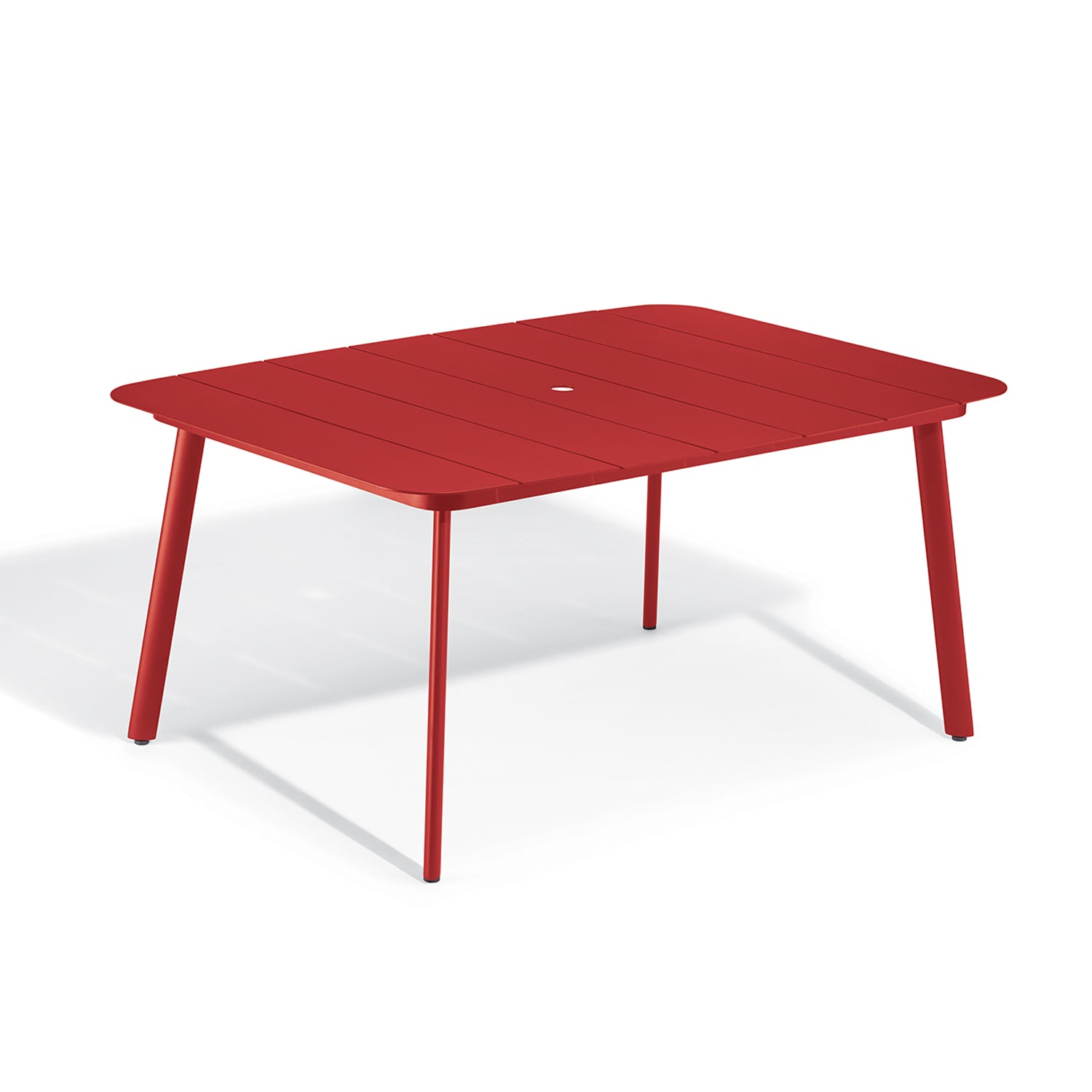Eiland All-Aluminum 63" Rectangular Dining Table by Oxford Garden