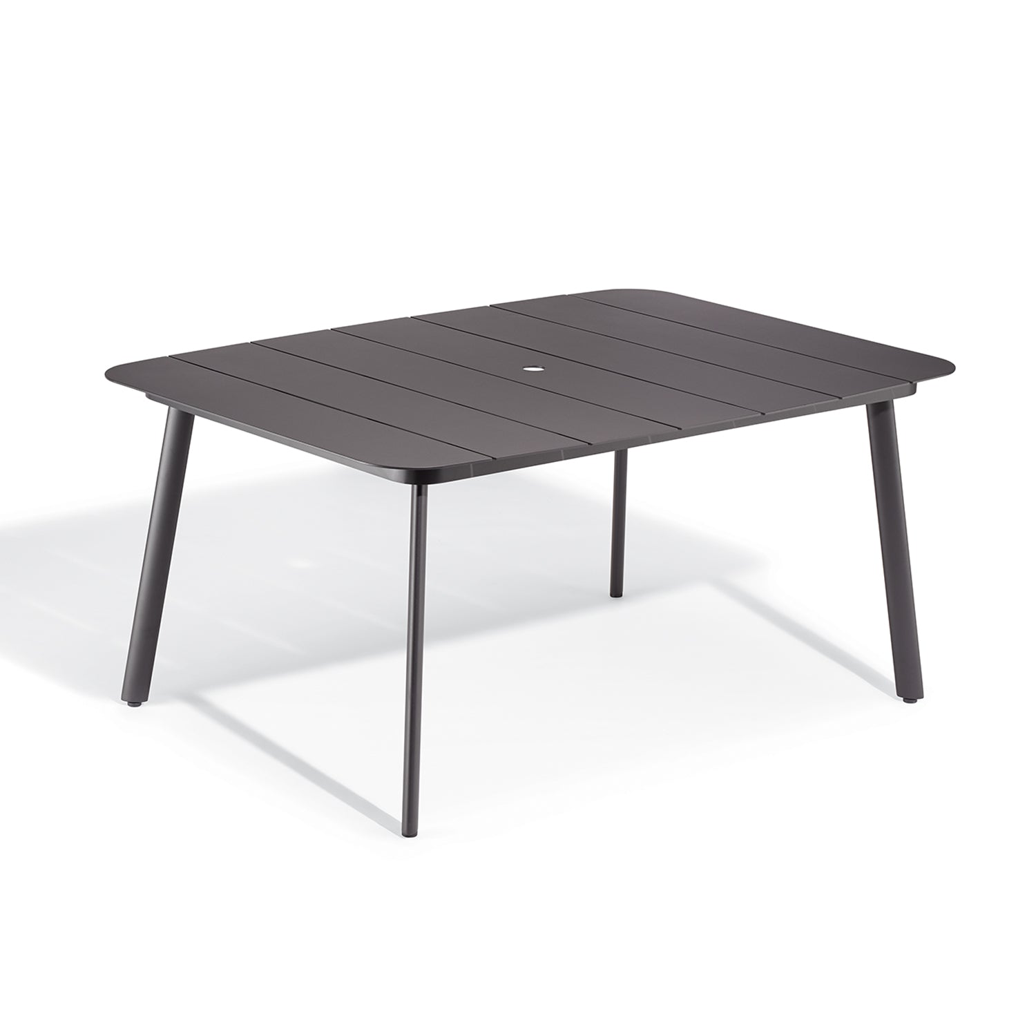 Eiland All-Aluminum 63" Rectangular Dining Table by Oxford Garden