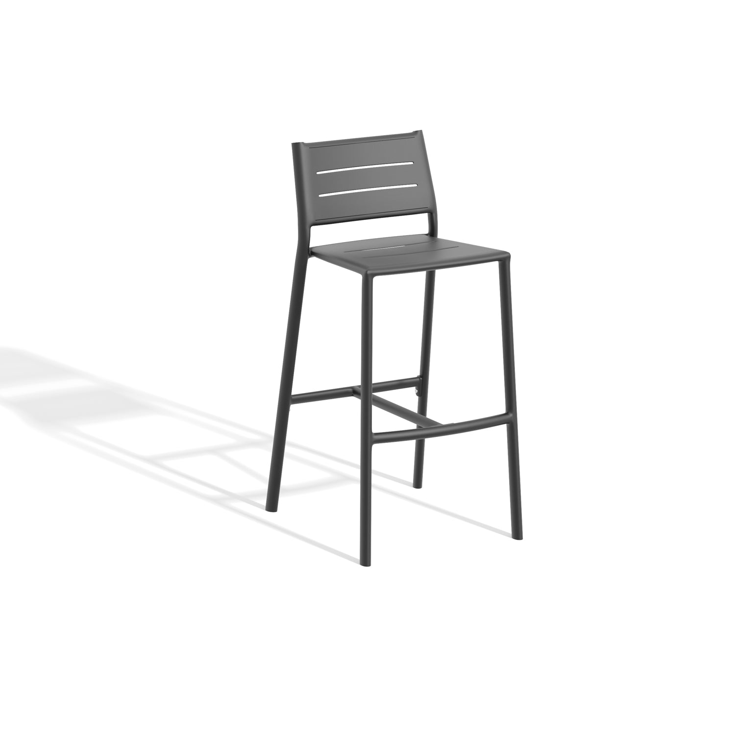 Eiland All-Aluminum Bar/Counter Chair by Oxford Garden