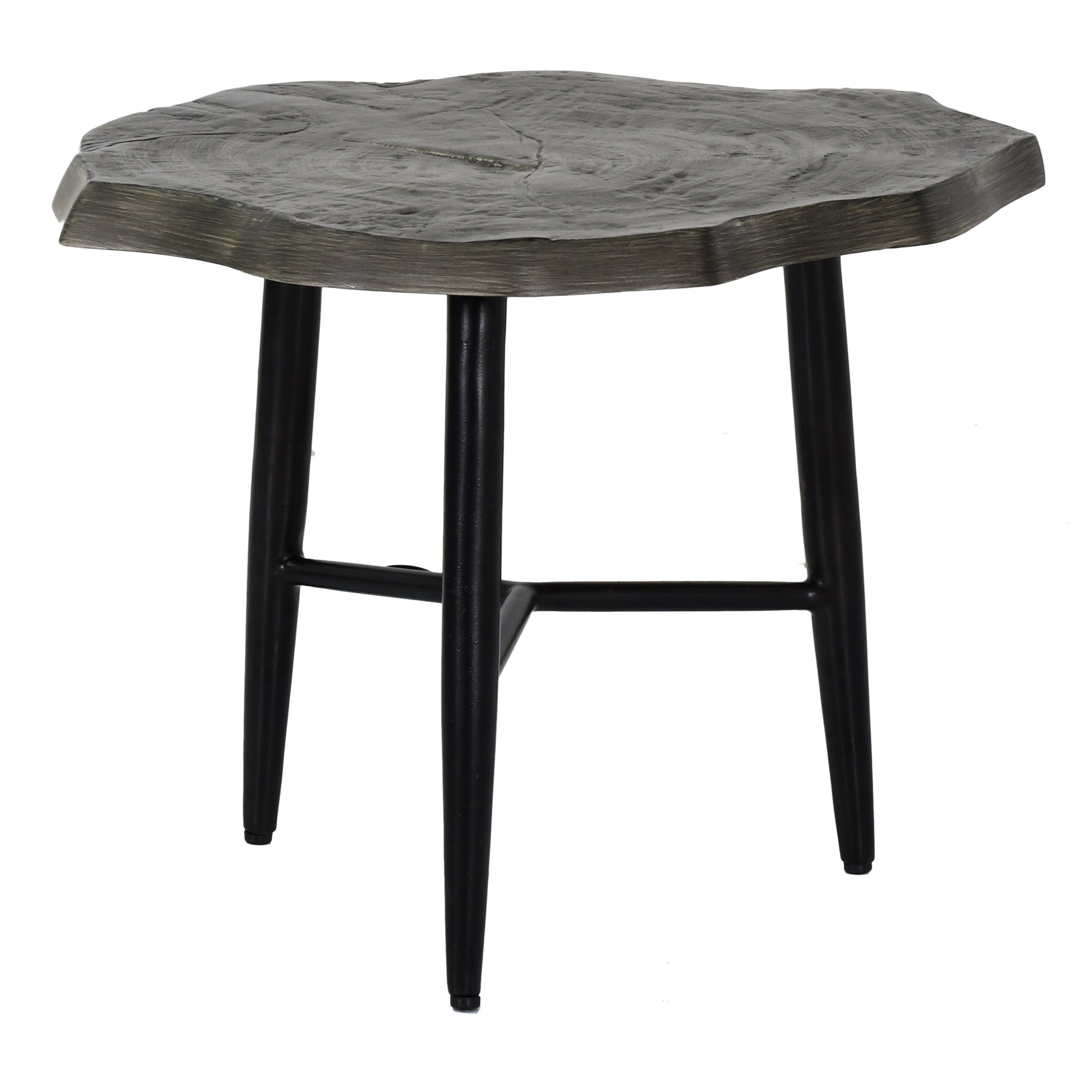 Natures Wood 27" Round Side Table