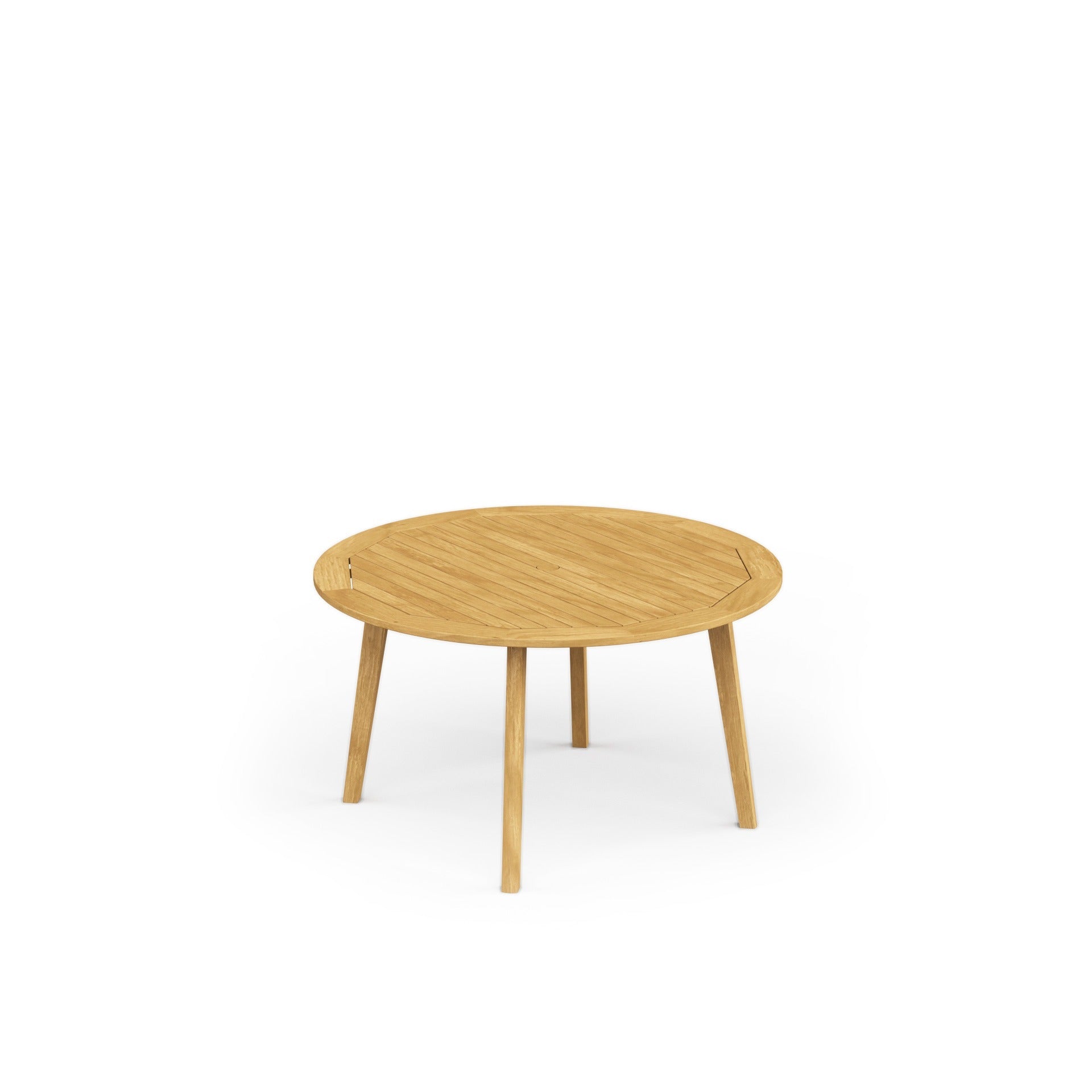 Foundations 52" Round Dining Table with Umbrella Hole