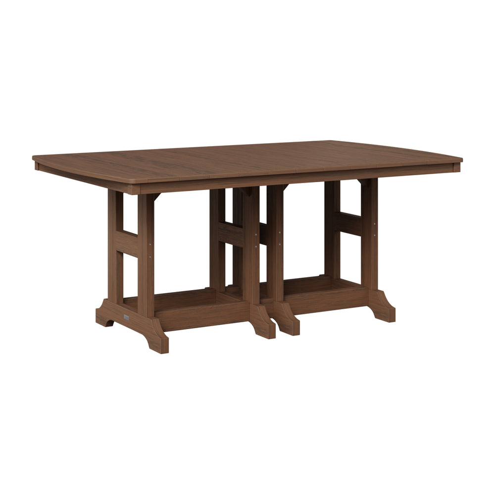 Garden Classic 44" x 72" Rectangular Bar Table view 4