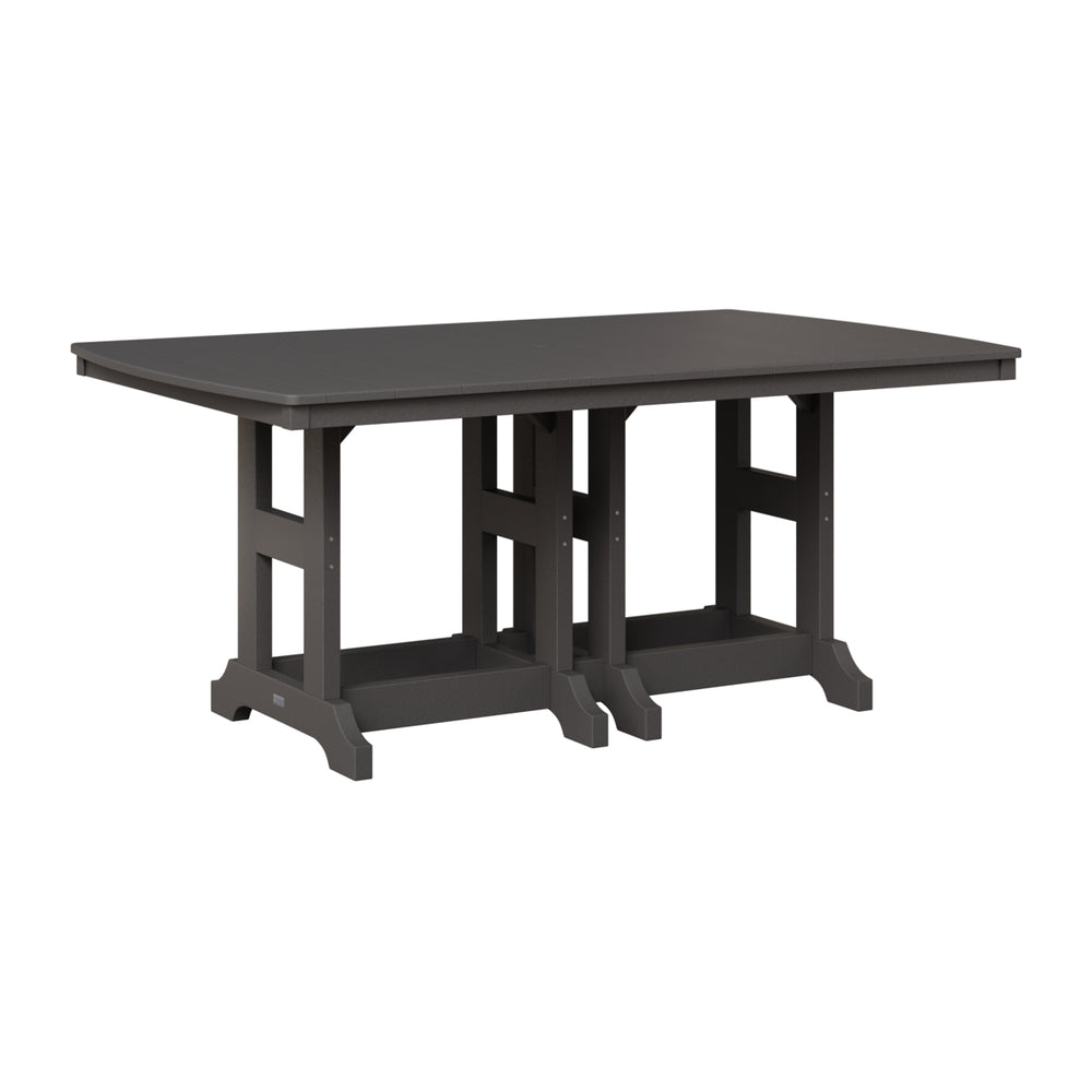 Garden Classic 44" x 72" Rectangular Bar Table view 8