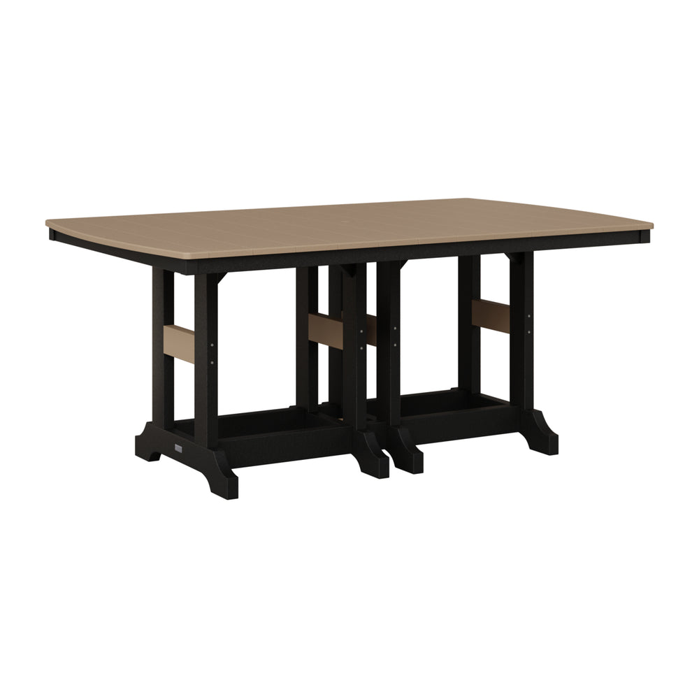 Garden Classic 44" x 72" Rectangular Bar Table view 10