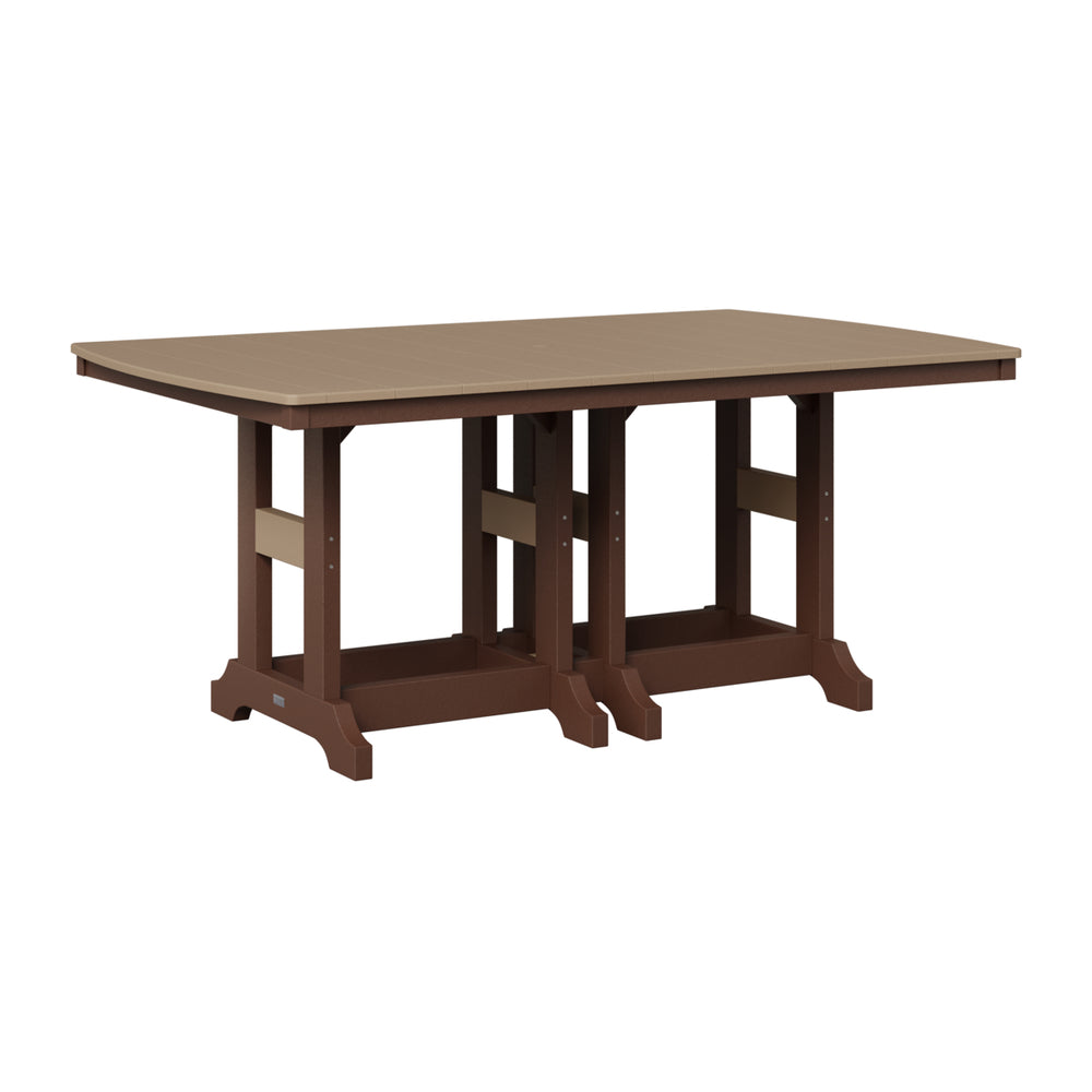 Garden Classic 44" x 72" Rectangular Bar Table view 5