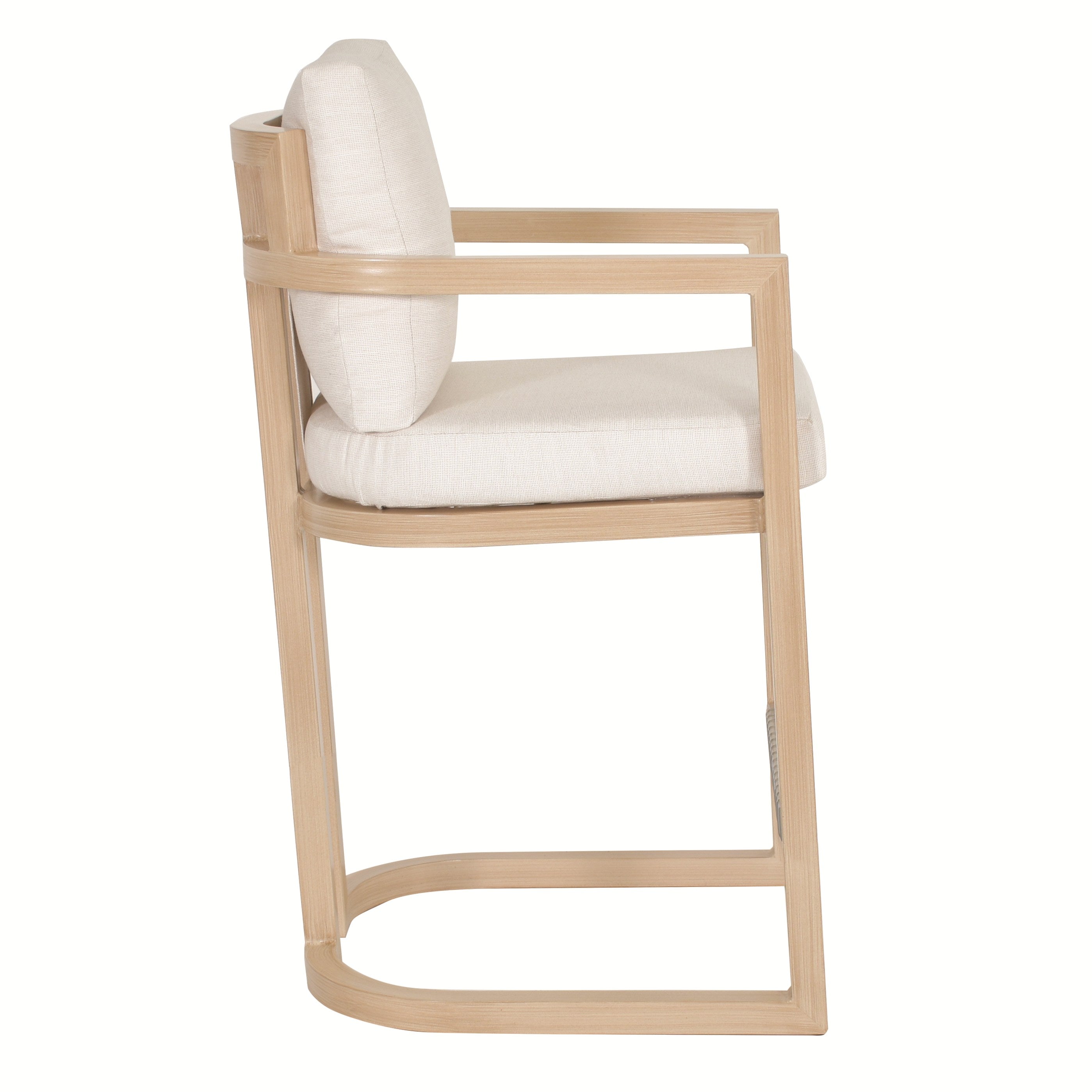 Gala Cushioned Counter Arm Chair