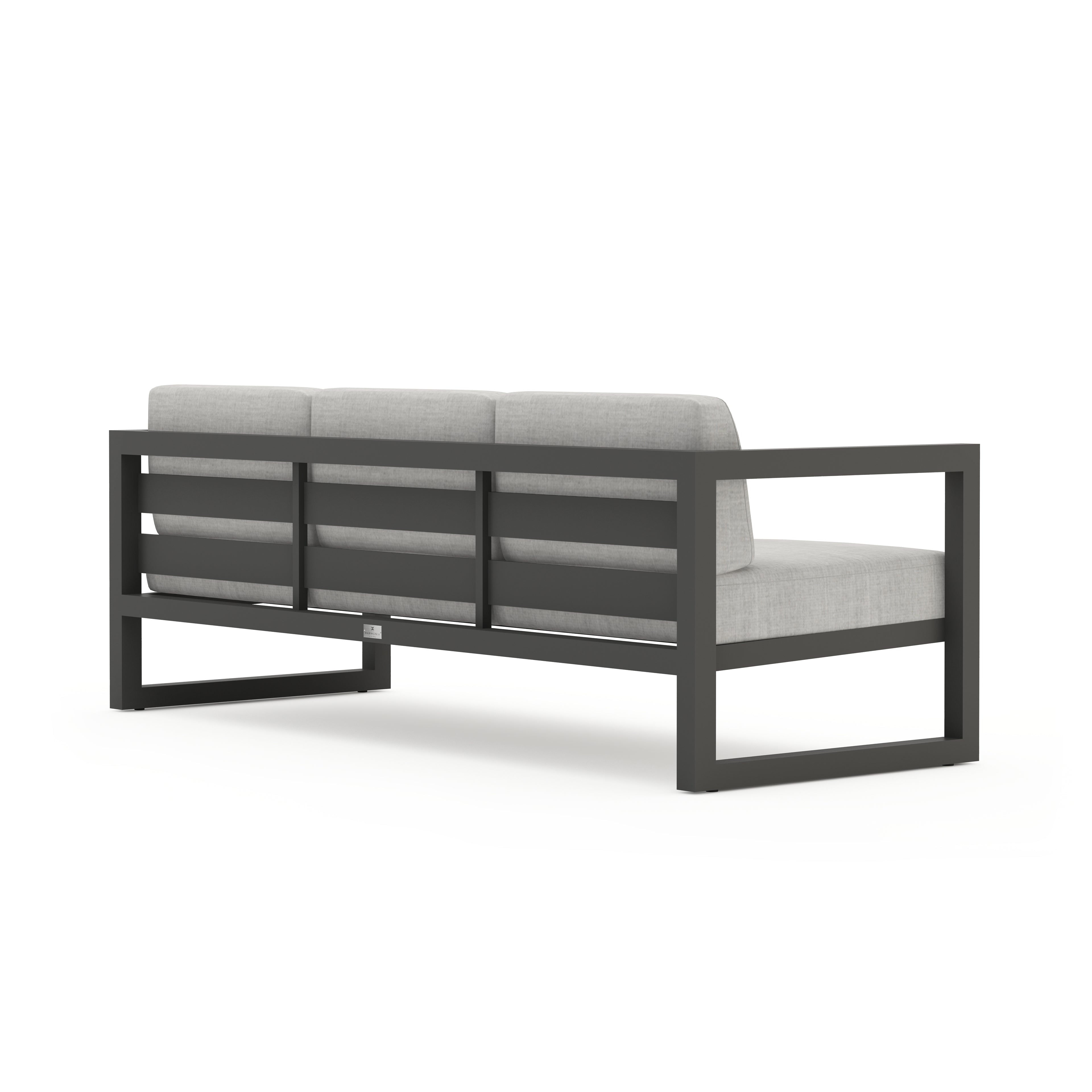 Avion Sofa#Finish_Slate#Fabric_Cast Silver