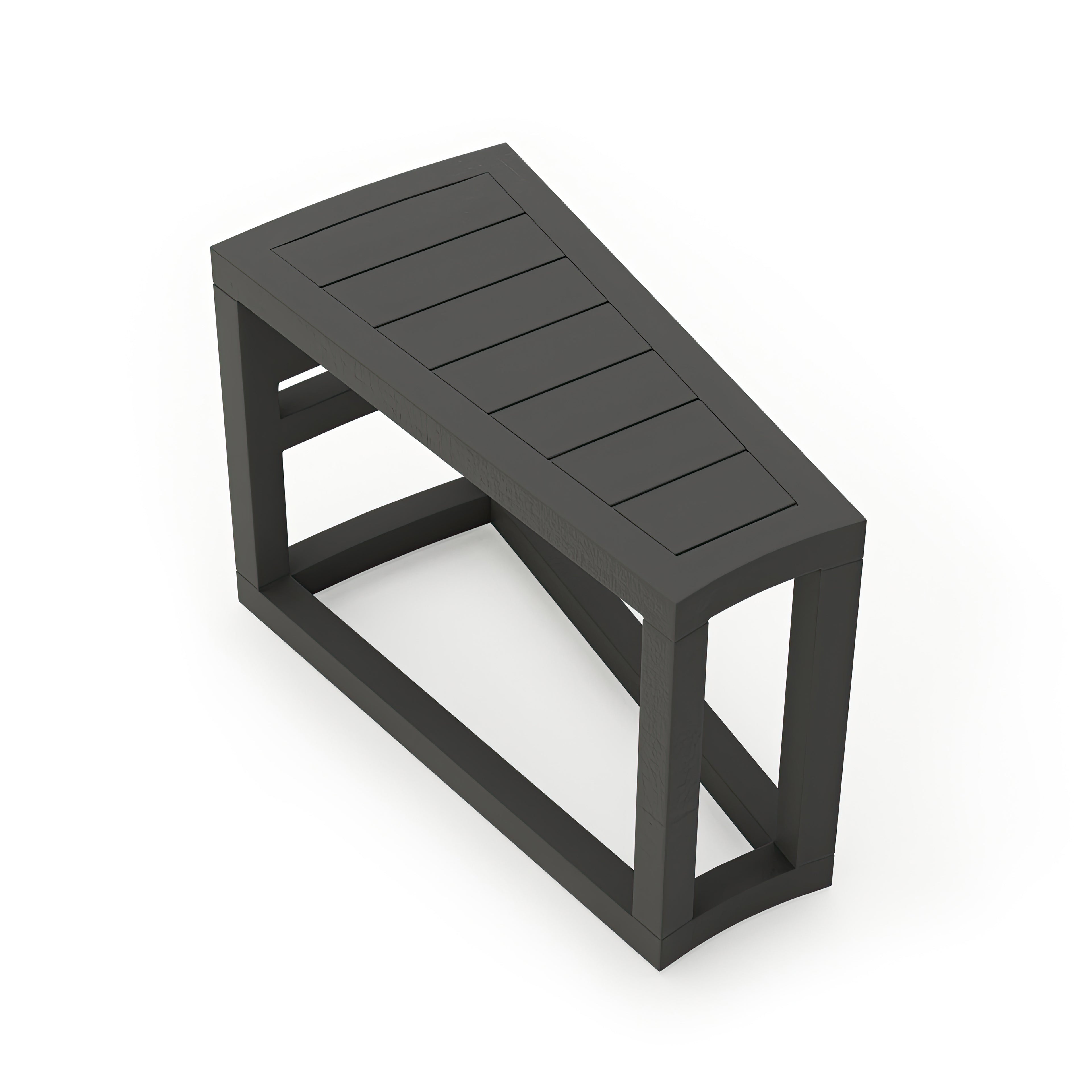 Avion Wedge End Table#Finish_Slate