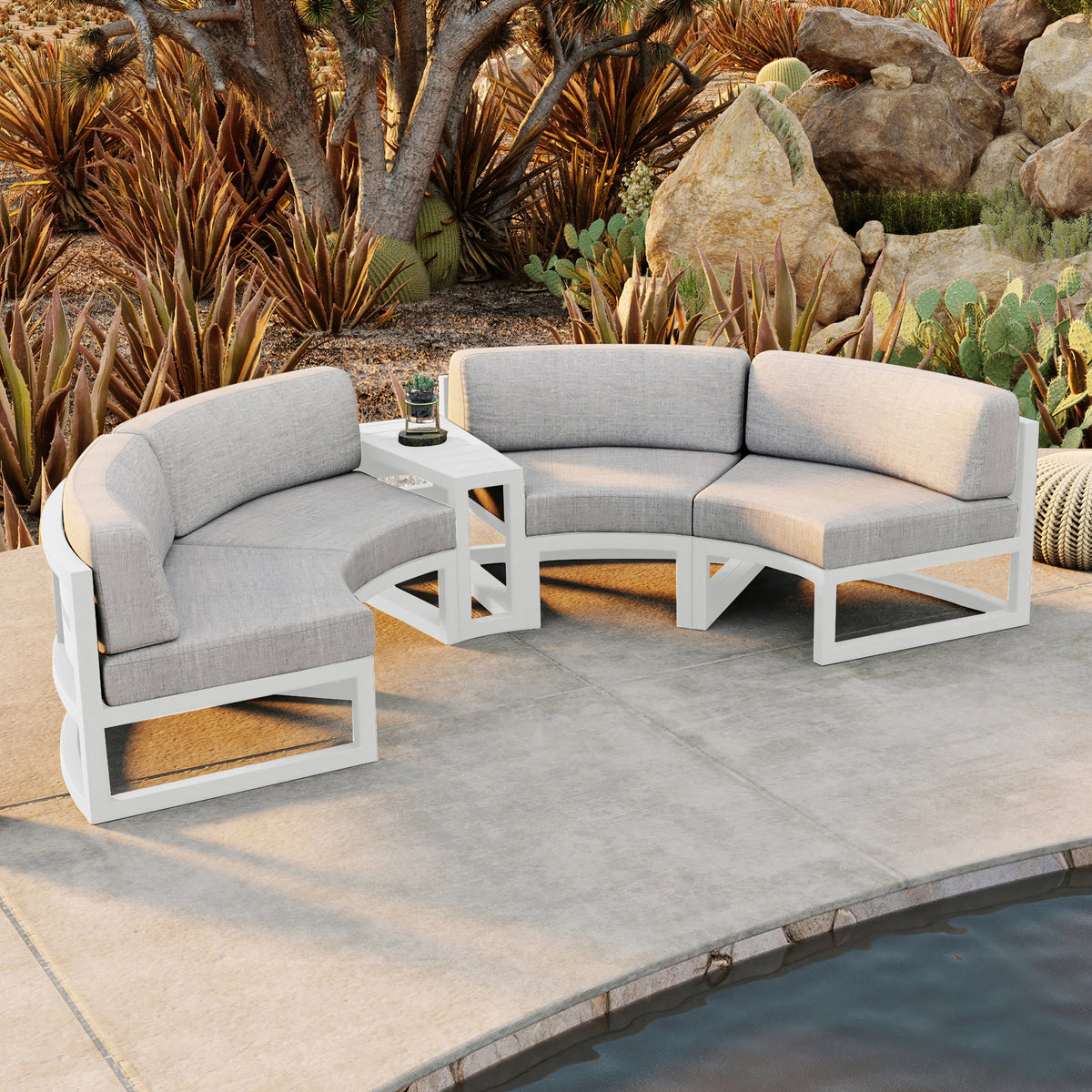 #Finish_White #Fabric_Cast Silver