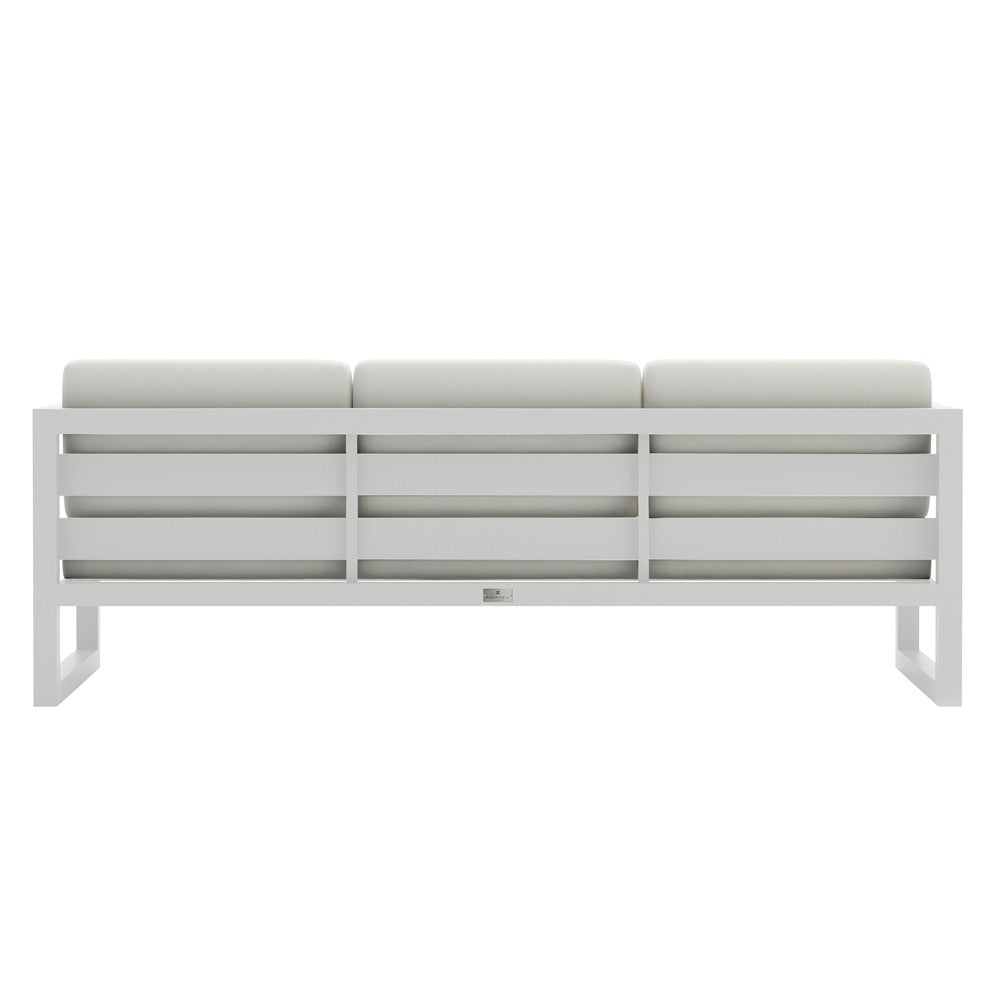 Avion Sofa#Finish_White#Fabric_Canvas Natural