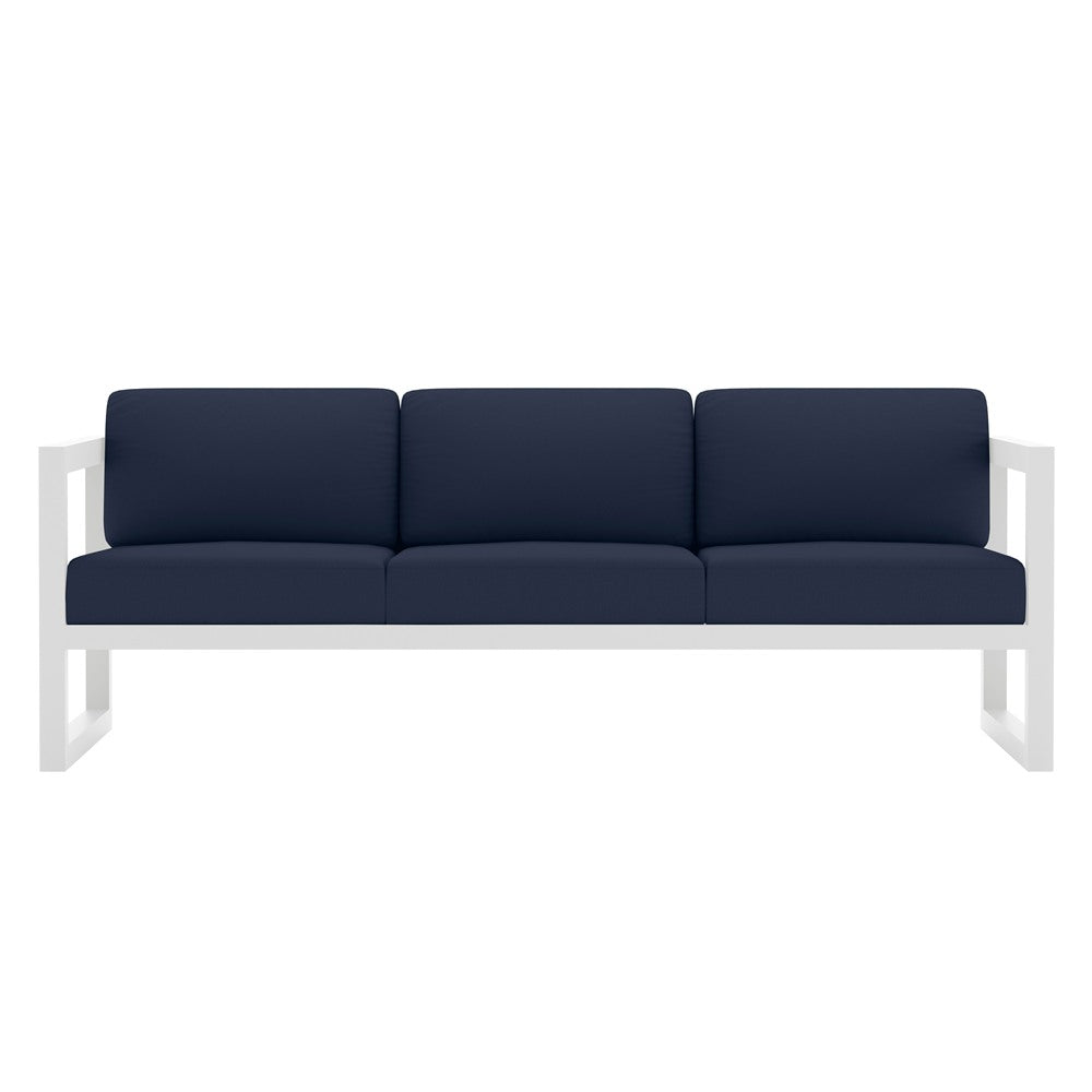 Avion Sofa#Finish_White#Fabric_Spectrum Indigo