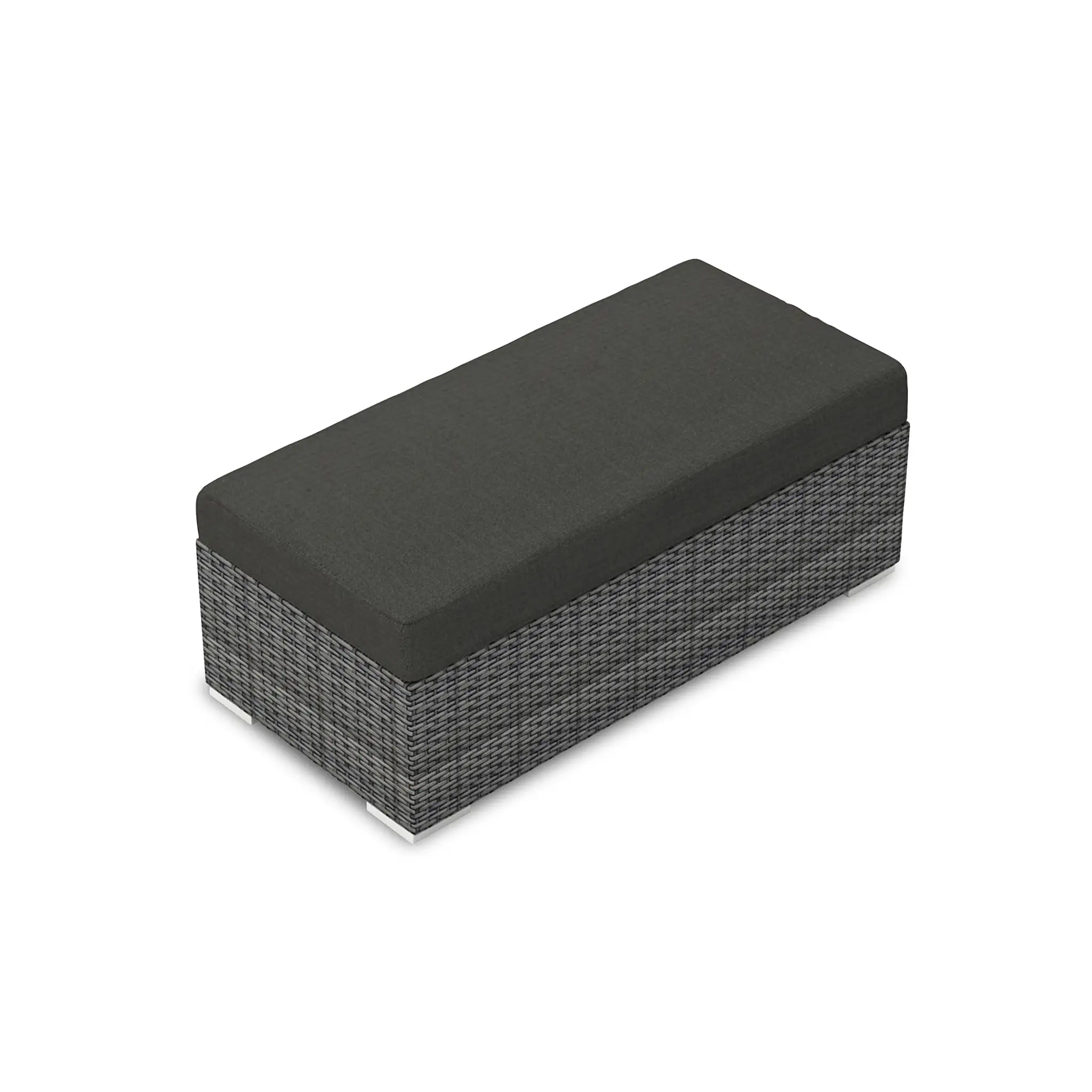 Harmonia Living WeatherX Furniture Cover-Double Ottoman 3