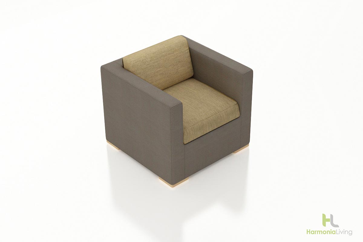 Element Sling Club Chair - Heather Beige