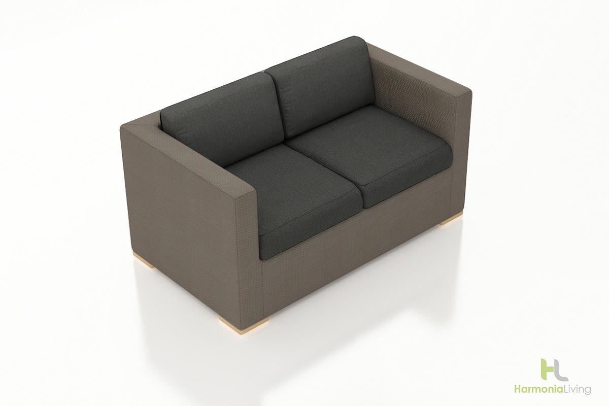 Element Sling Loveseat - Canvas Charcoal