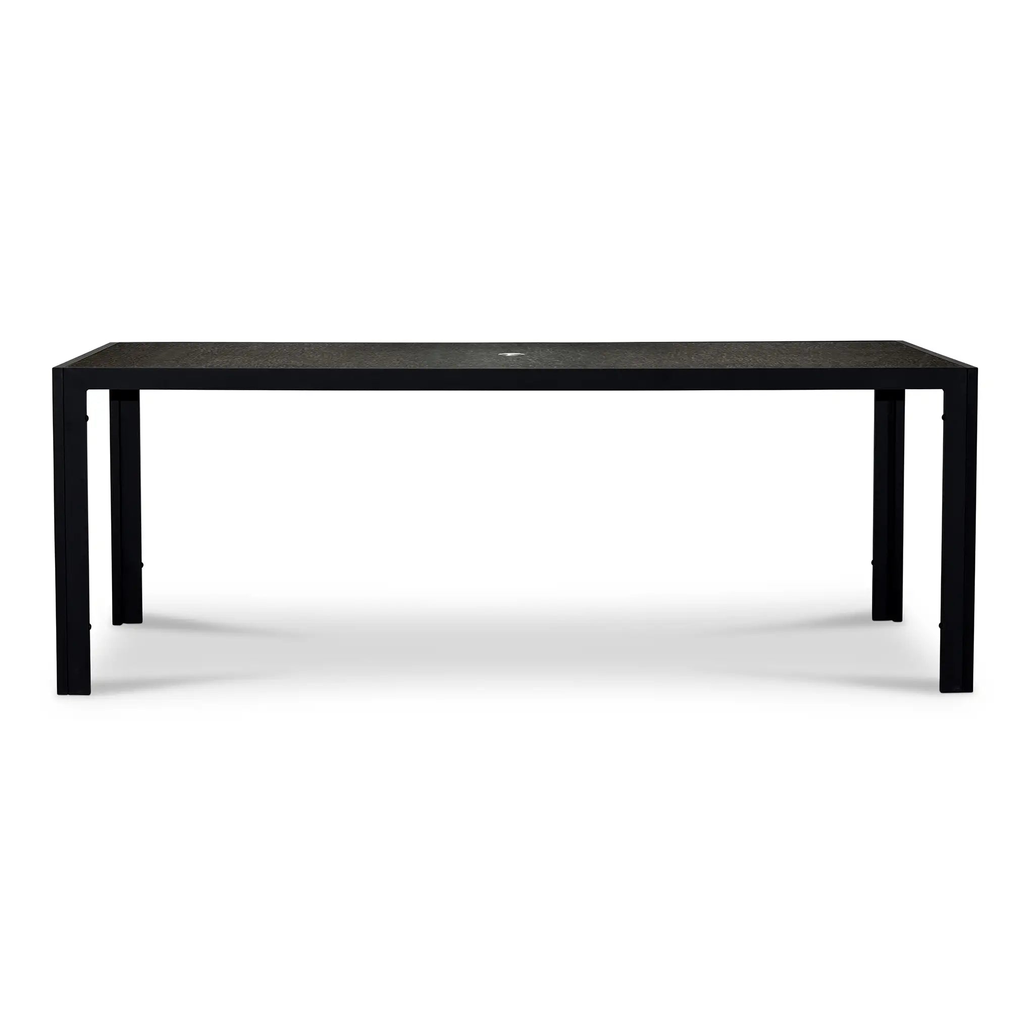 Pacifica 9 Piece Rectangular Dining Set#Finish_Black