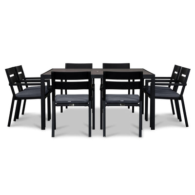 Pacifica 9 Piece Square Dining Set