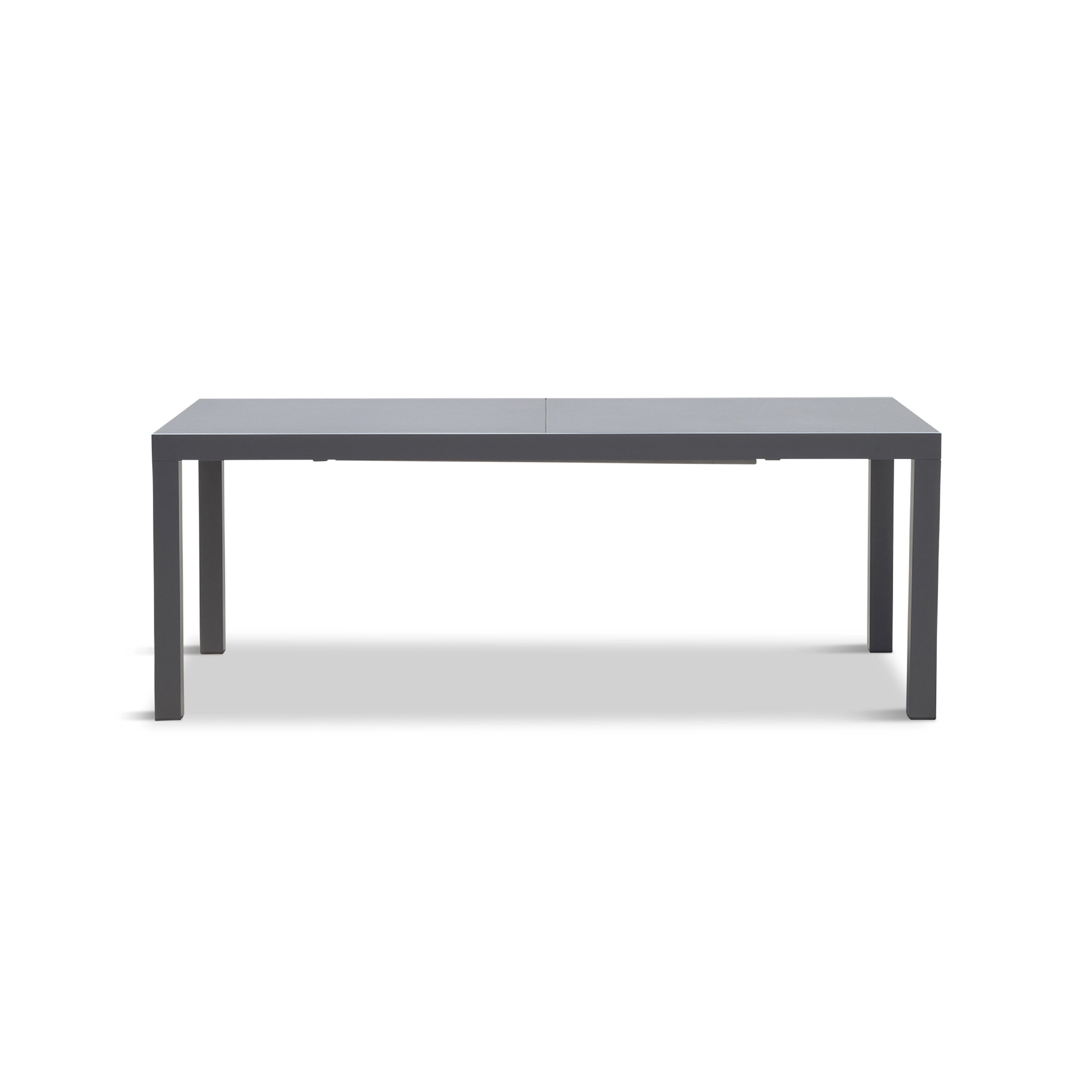 Pacifica 13 Piece Aluminum Extendable Dining Set#Finish_Slate