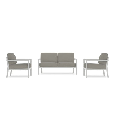 Pacifica 3 Piece Loveseat Set