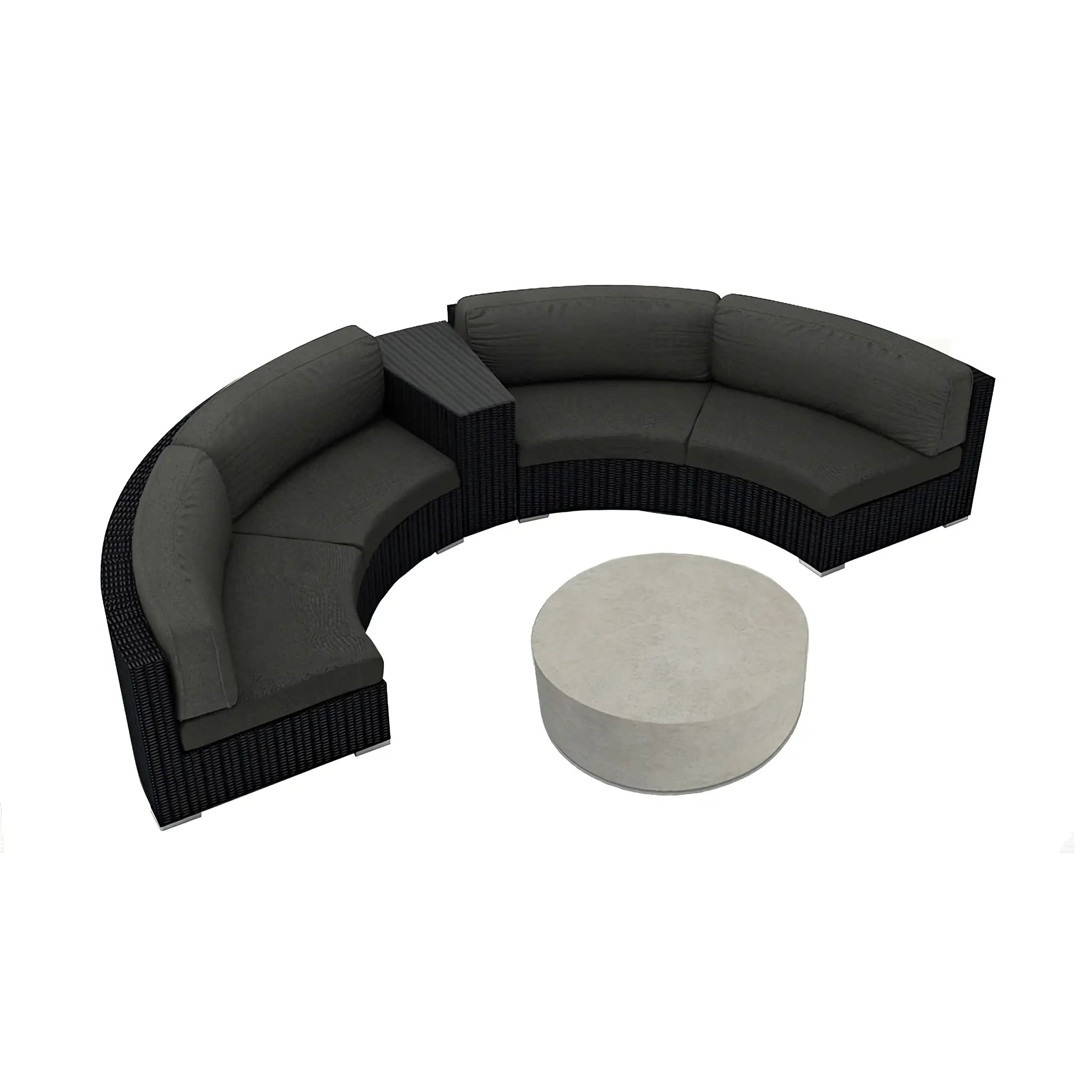 Harmonia Living WeatherX Covers For 4 Piece Sectional Set 2