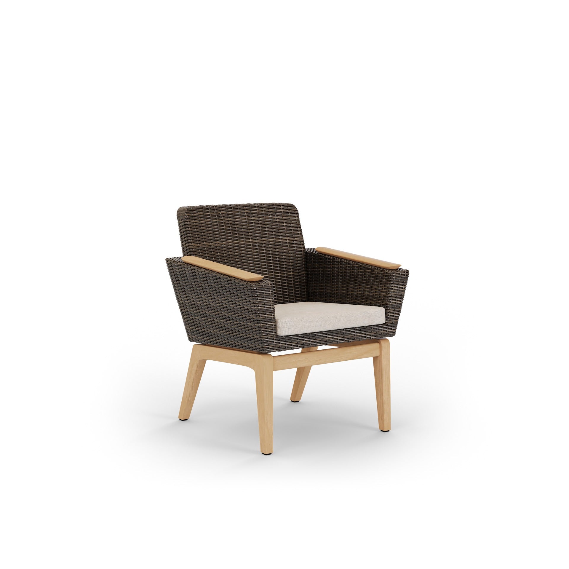 Inception Cushioned Dining Arm Chair