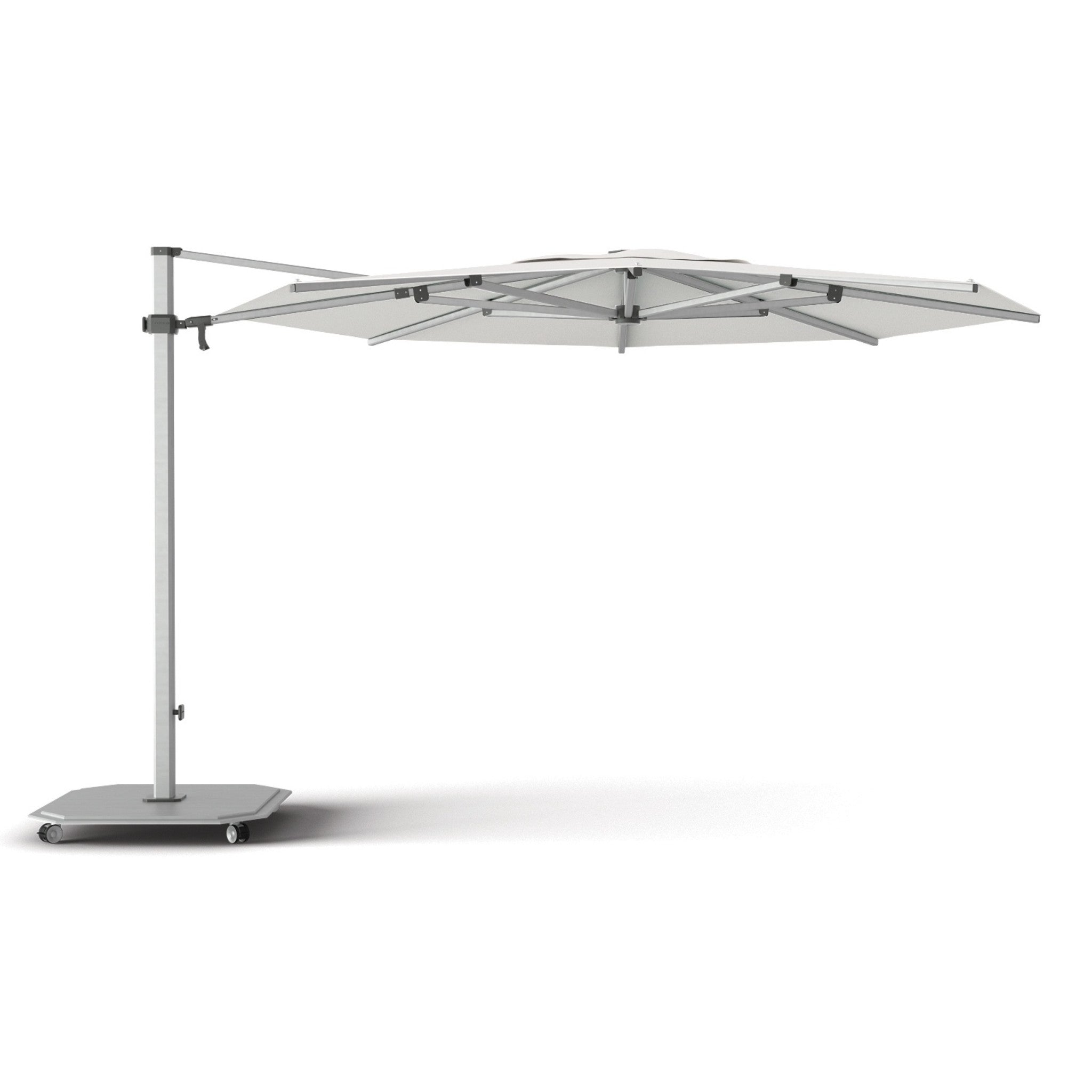11.5' Octagon Aluminum Sidepost Tilt Umbrella