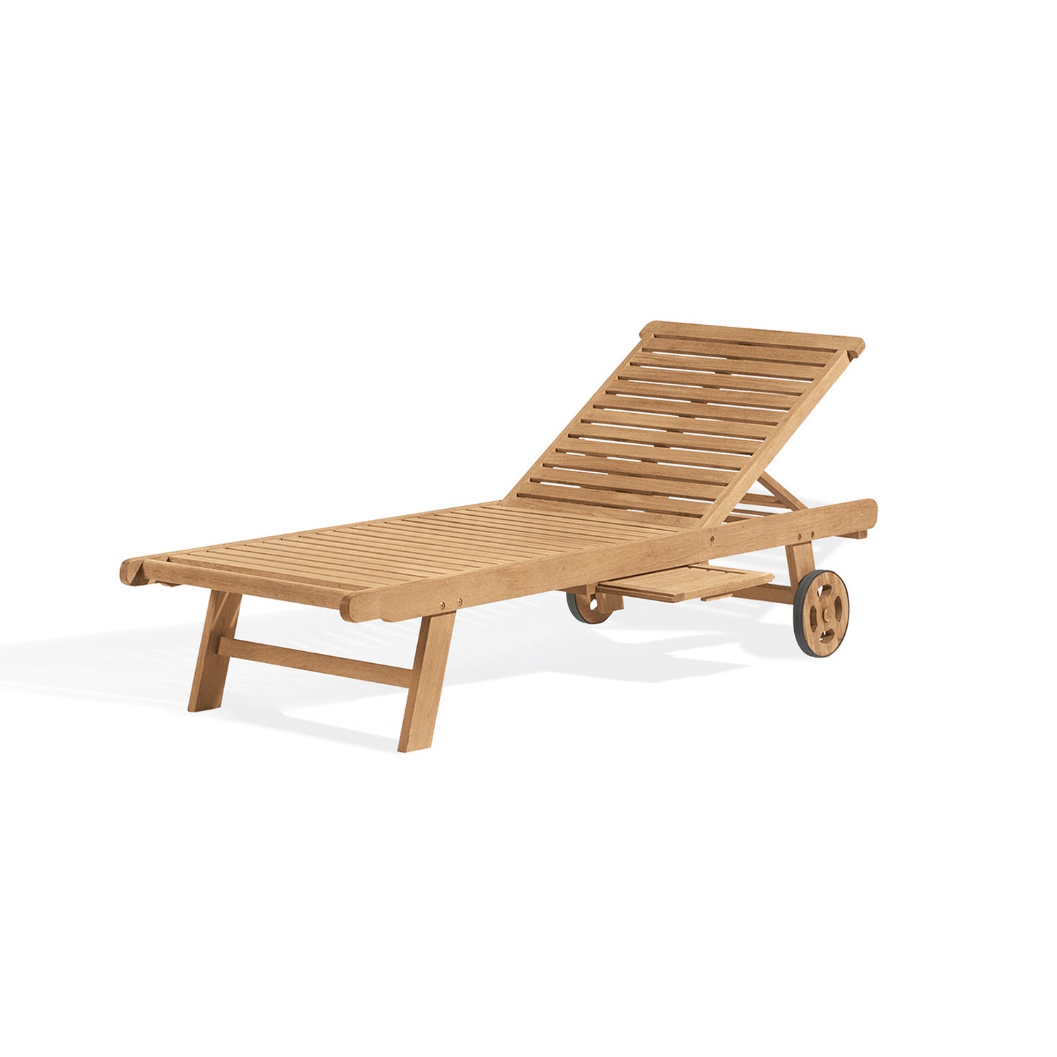 Oxford Teak Chaise Lounge by Oxford Garden