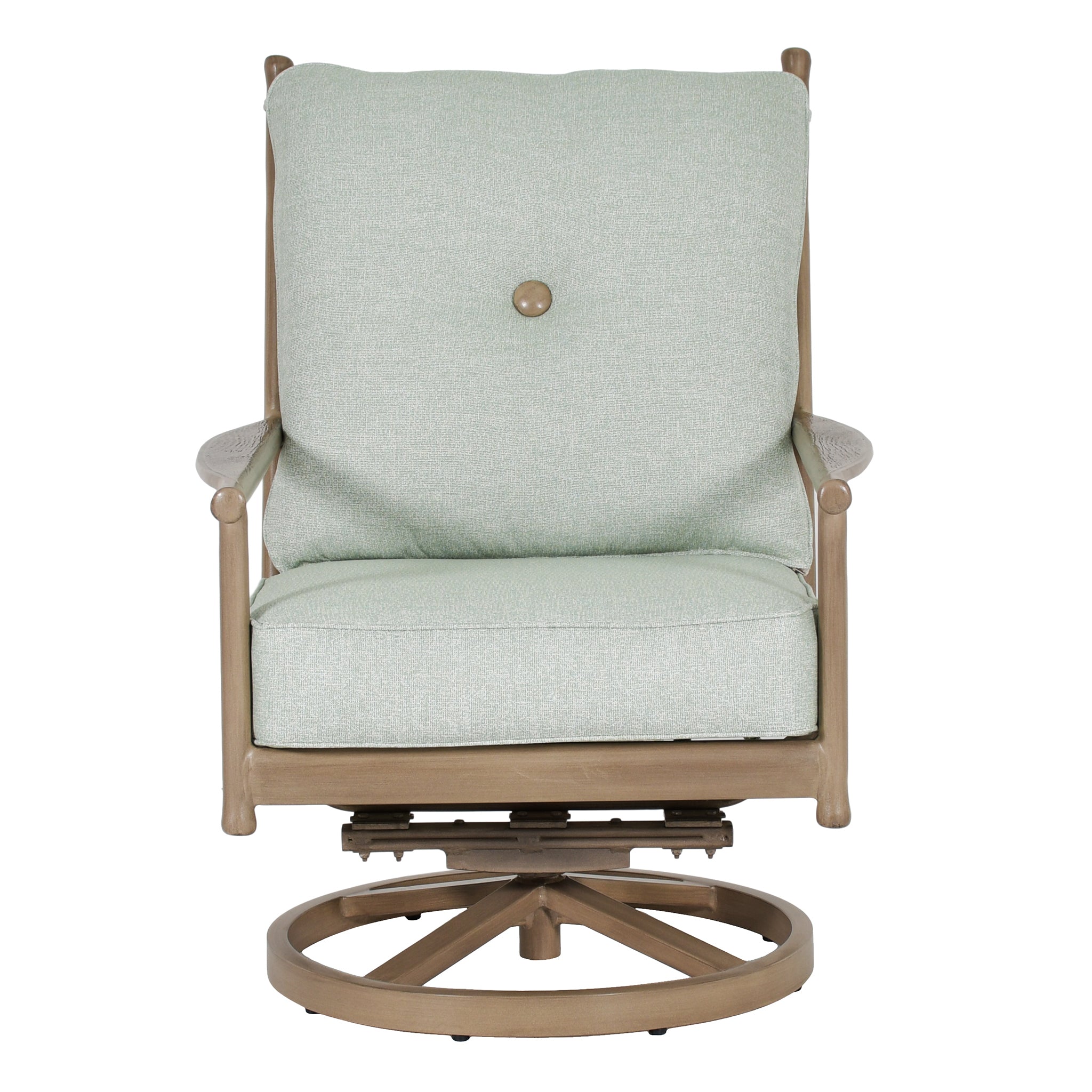 Lodge High Back Swivel Rocker