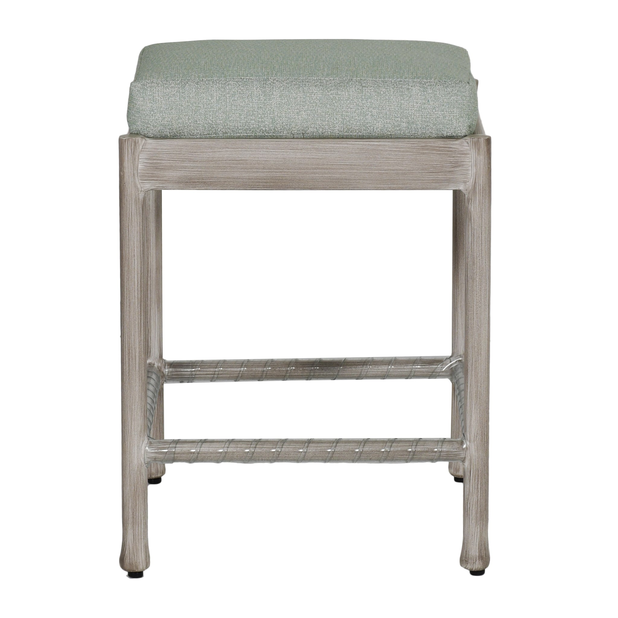 Lodge Cushioned Counter Arm Chair