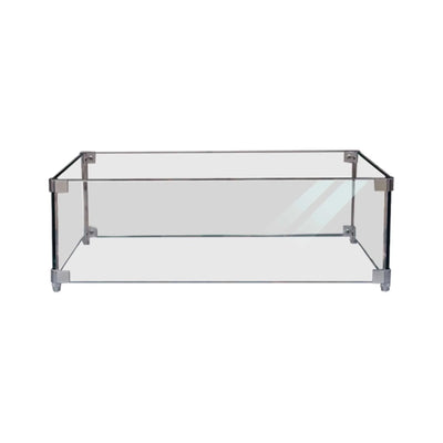 Beton Square Glass Wind Guard