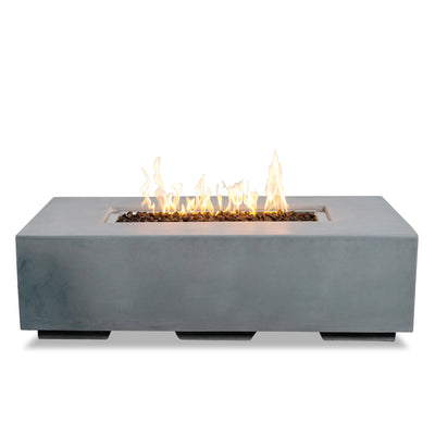 Beton 55" Rectangular Concrete Fire Pit