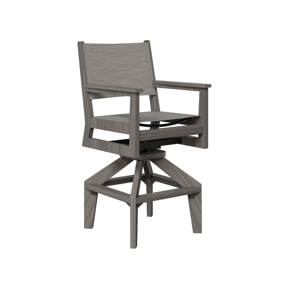 Mayhew Sling Swivel Bar Chair