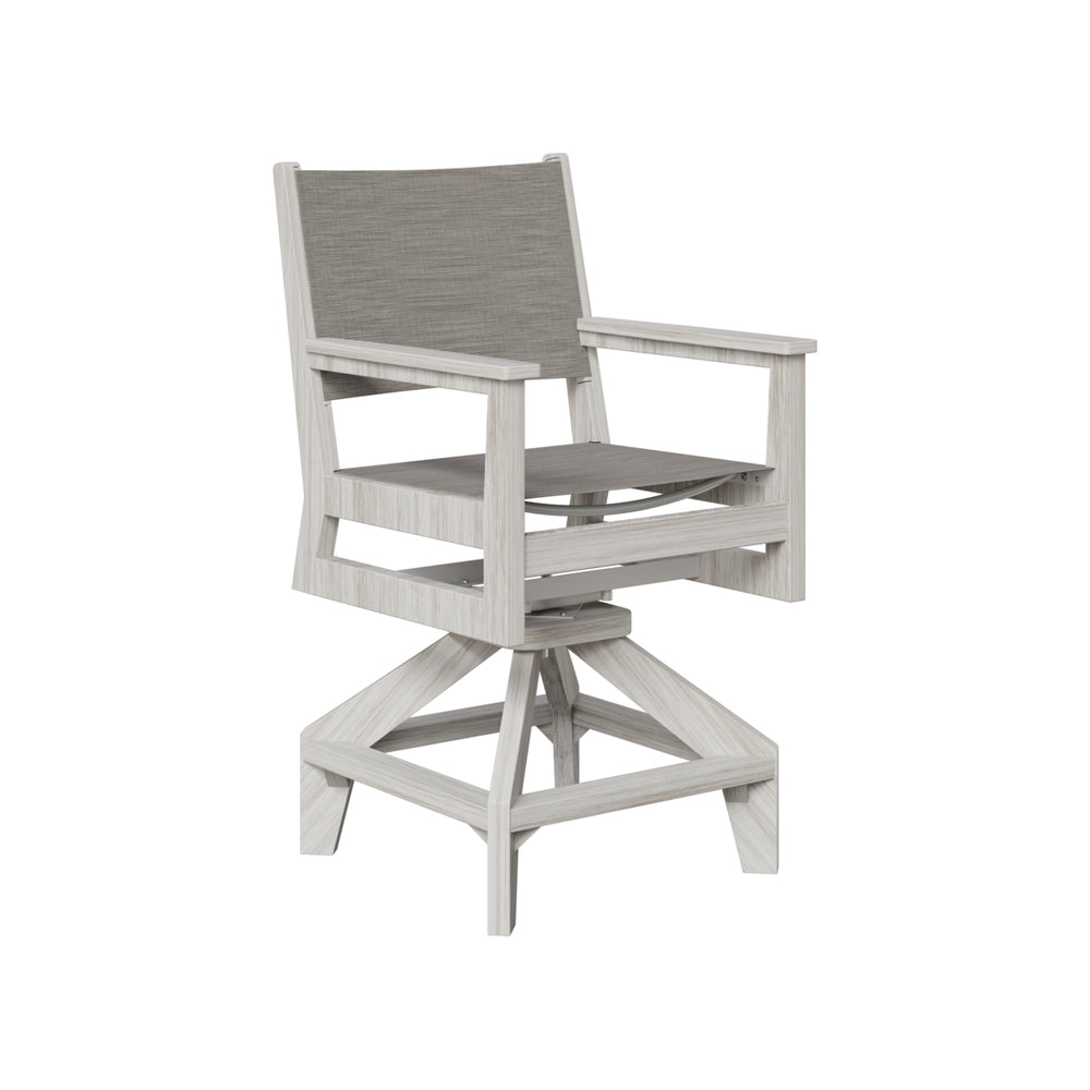 Mayhew Sling Swivel Counter Chair