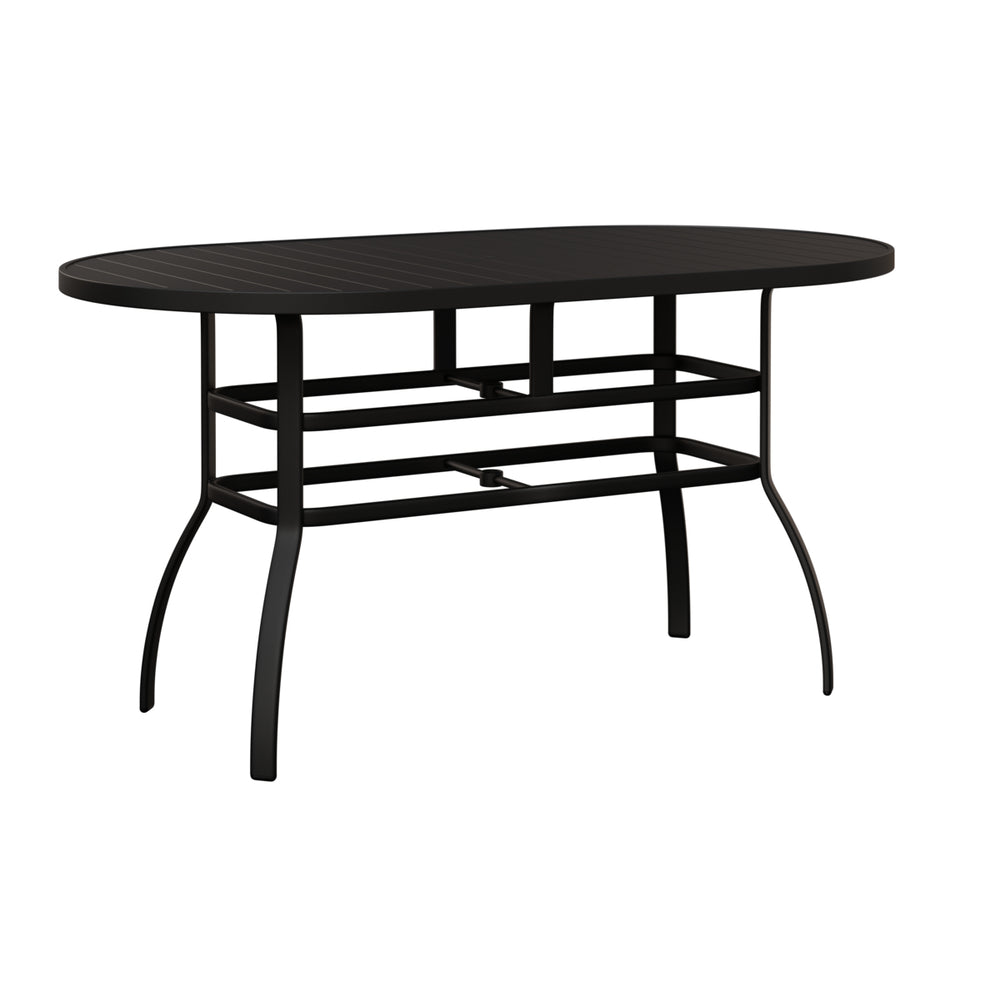 Murphy 42" x 76" Oblong Bar Table with Umbrella Hole view 6