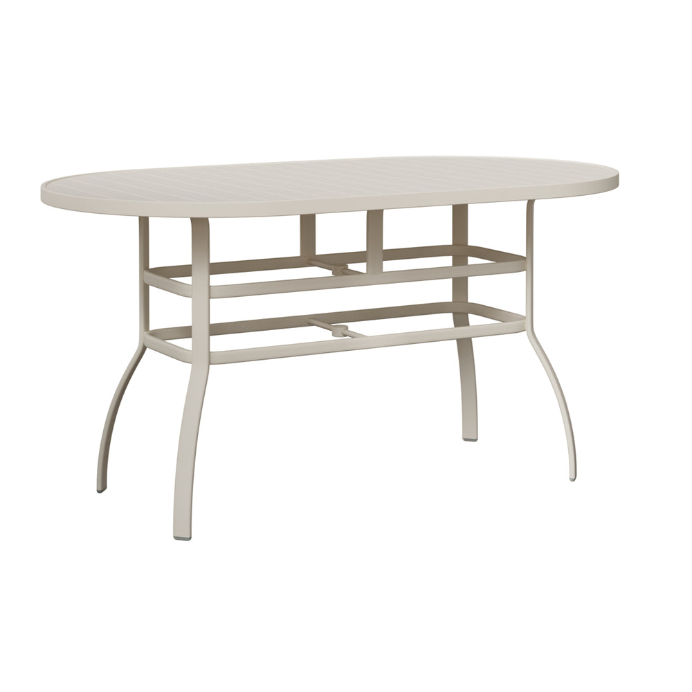Murphy 42" x 76" Oblong Bar Table with Umbrella Hole view 8