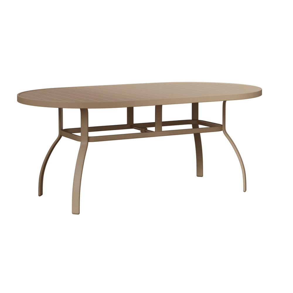 Murphy 42" x 76" Oblong Dining Table with Umbrella Hole view 5