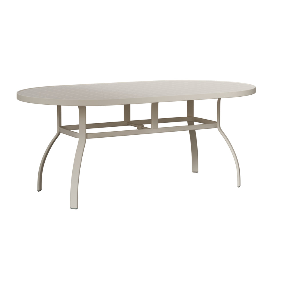 Murphy 42" x 76" Oblong Dining Table with Umbrella Hole view 8