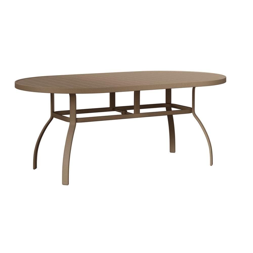 Murphy 42" x 76" Oblong Dining Table with Umbrella Hole view 11