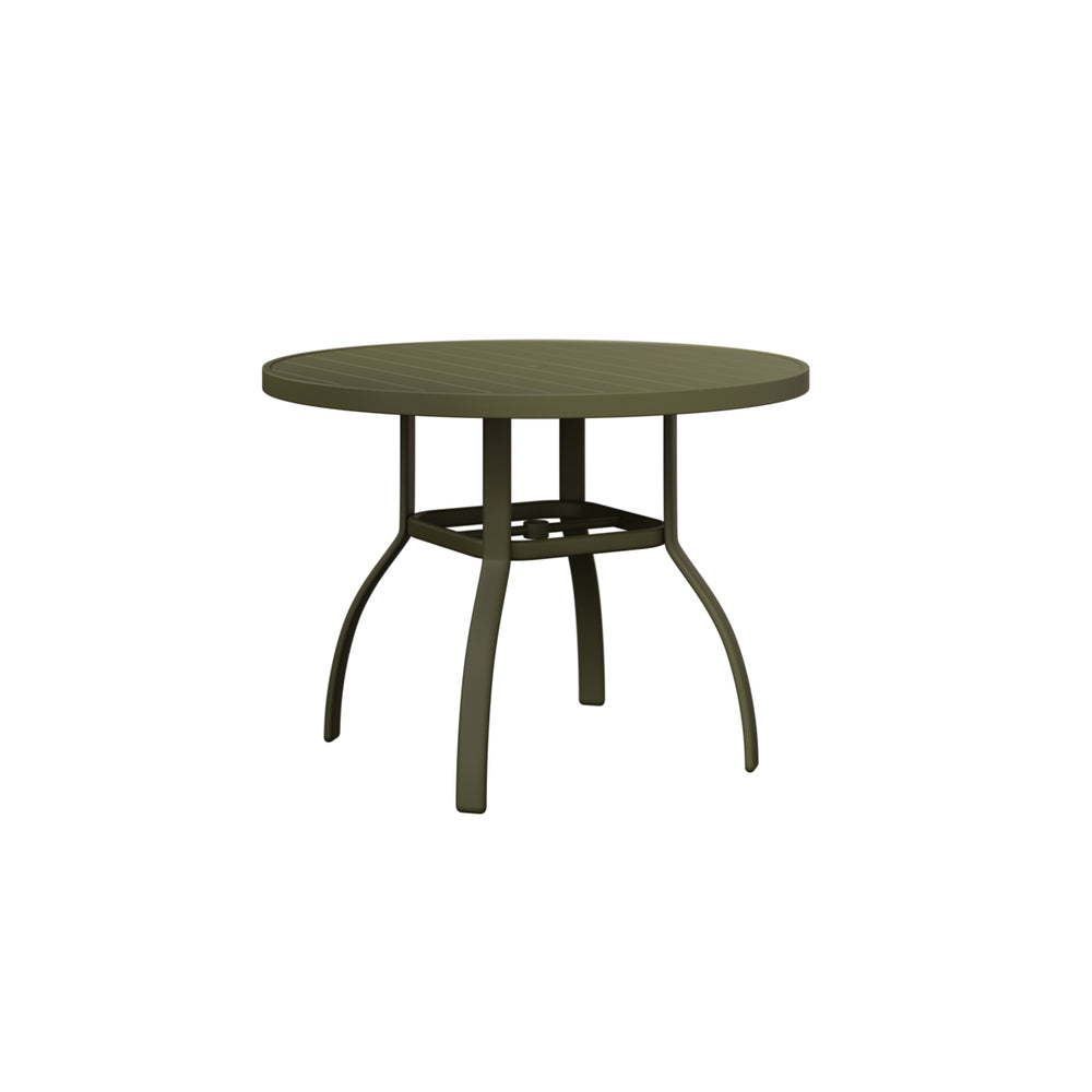 Murphy 42" Round Dining Table with Umbrella Hole view 3