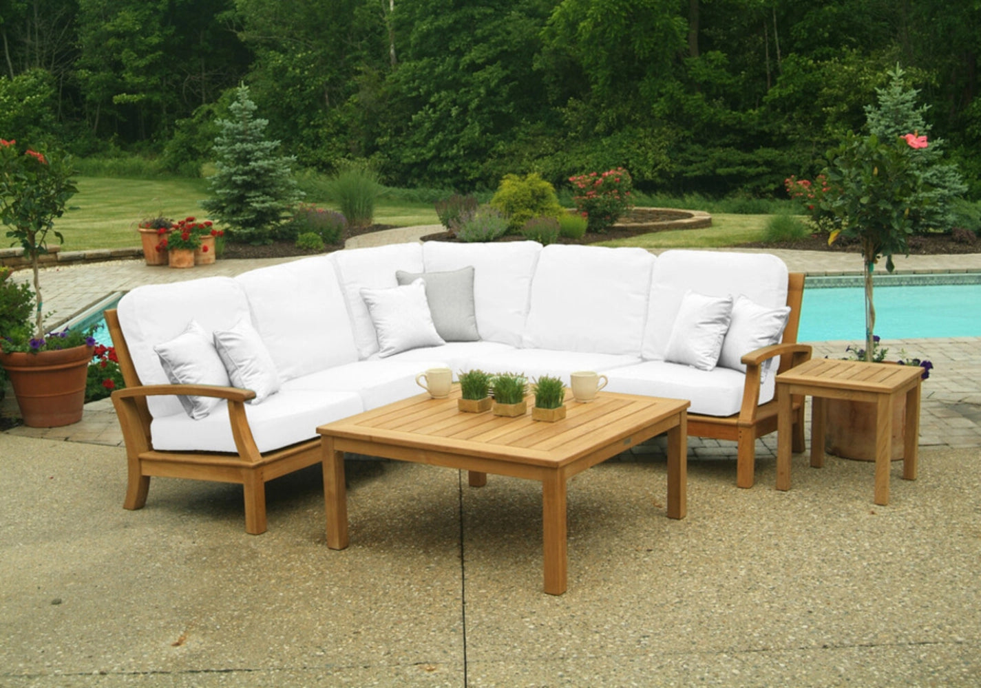 Monterey Left Arm Facing Loveseat Section view 17