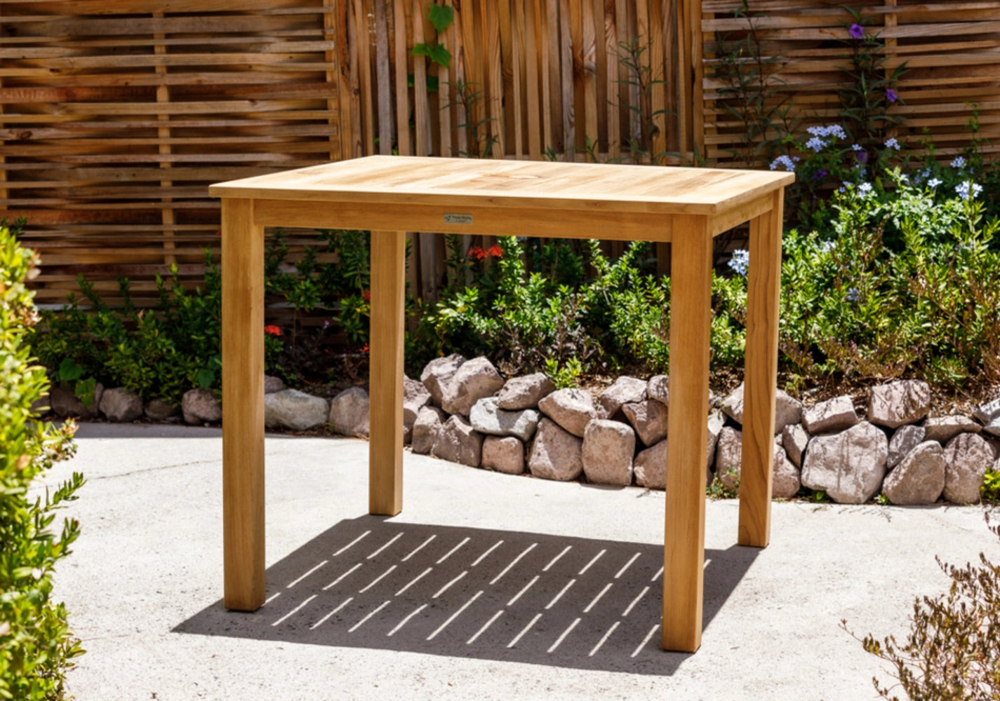 Newport 42" Square Counter Table view 21