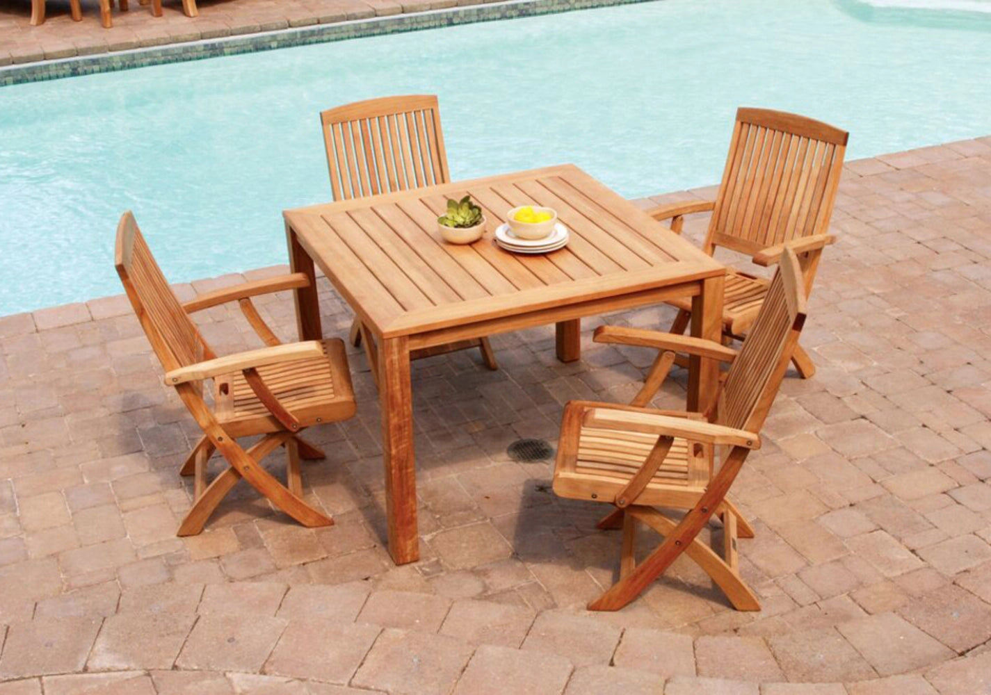 Newport 42" Square Dining Table view 3