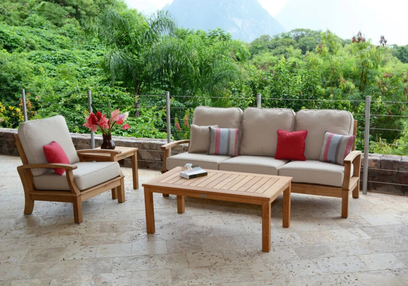 Newport 48" Rectangular Coffee Table view 3
