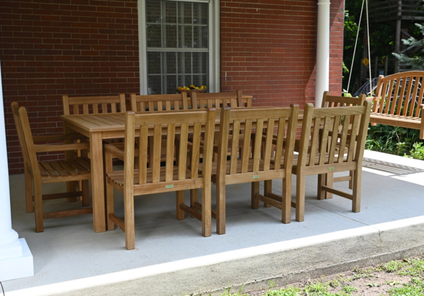 Newport 86" Rectangular Dining Table view 11
